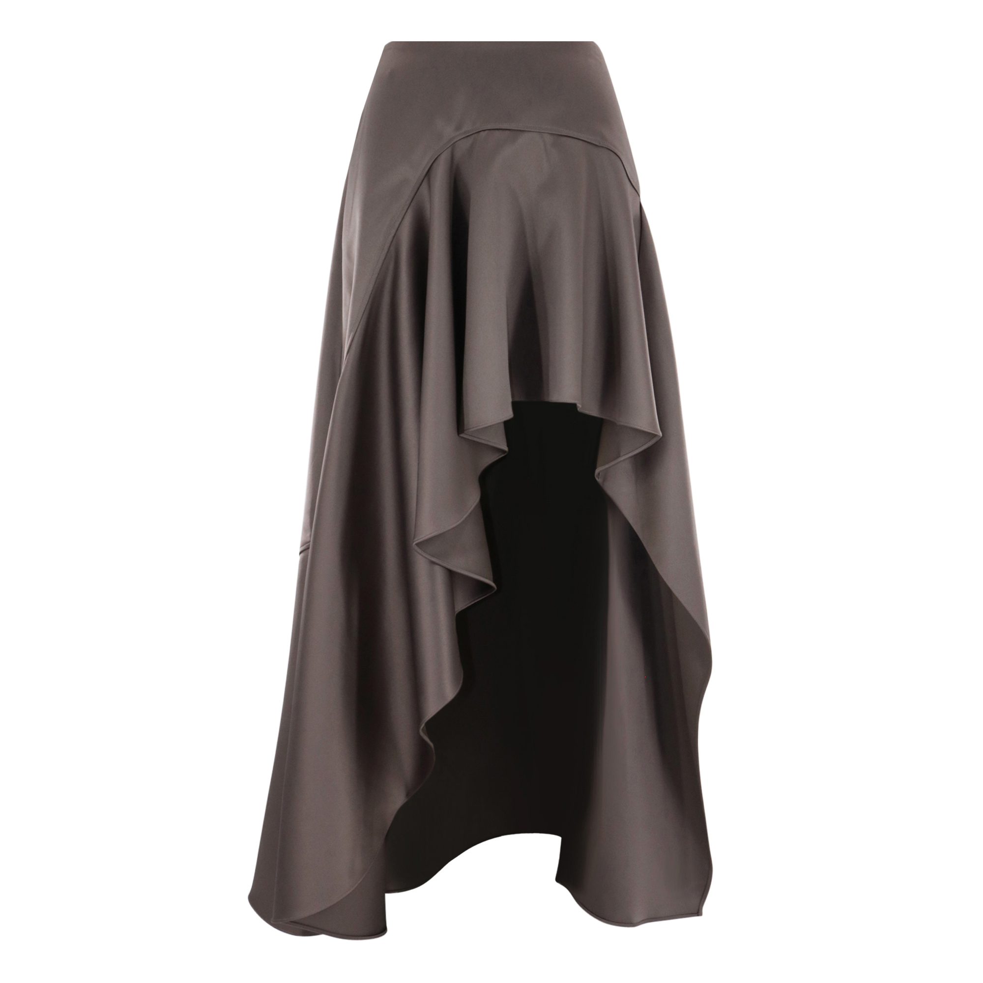 Alana Draped Satin Skirt