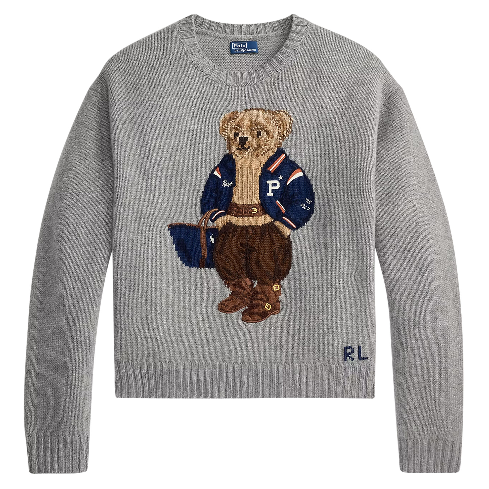Wool Bear Crewneck Sweater