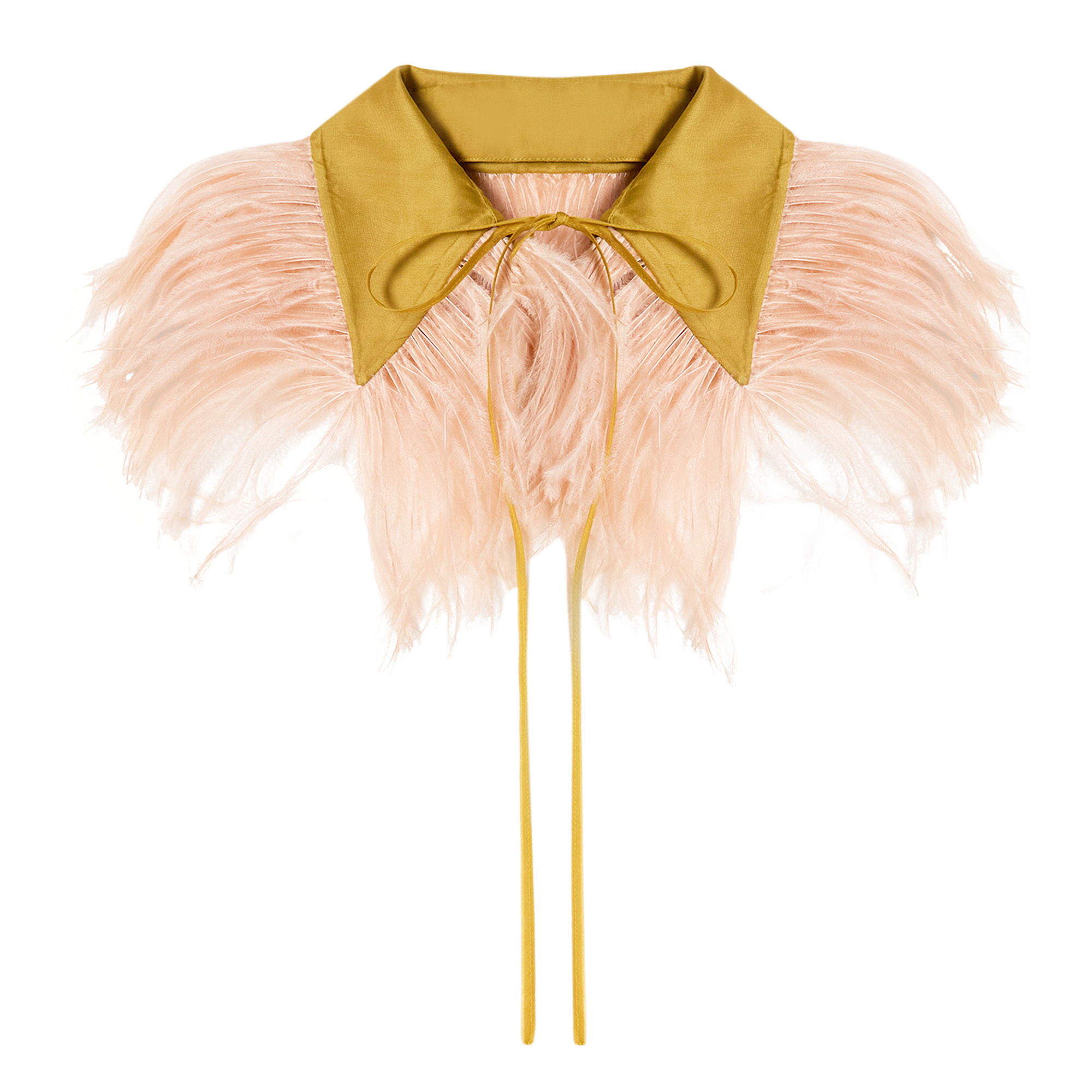 La Scala Collar With Feathers