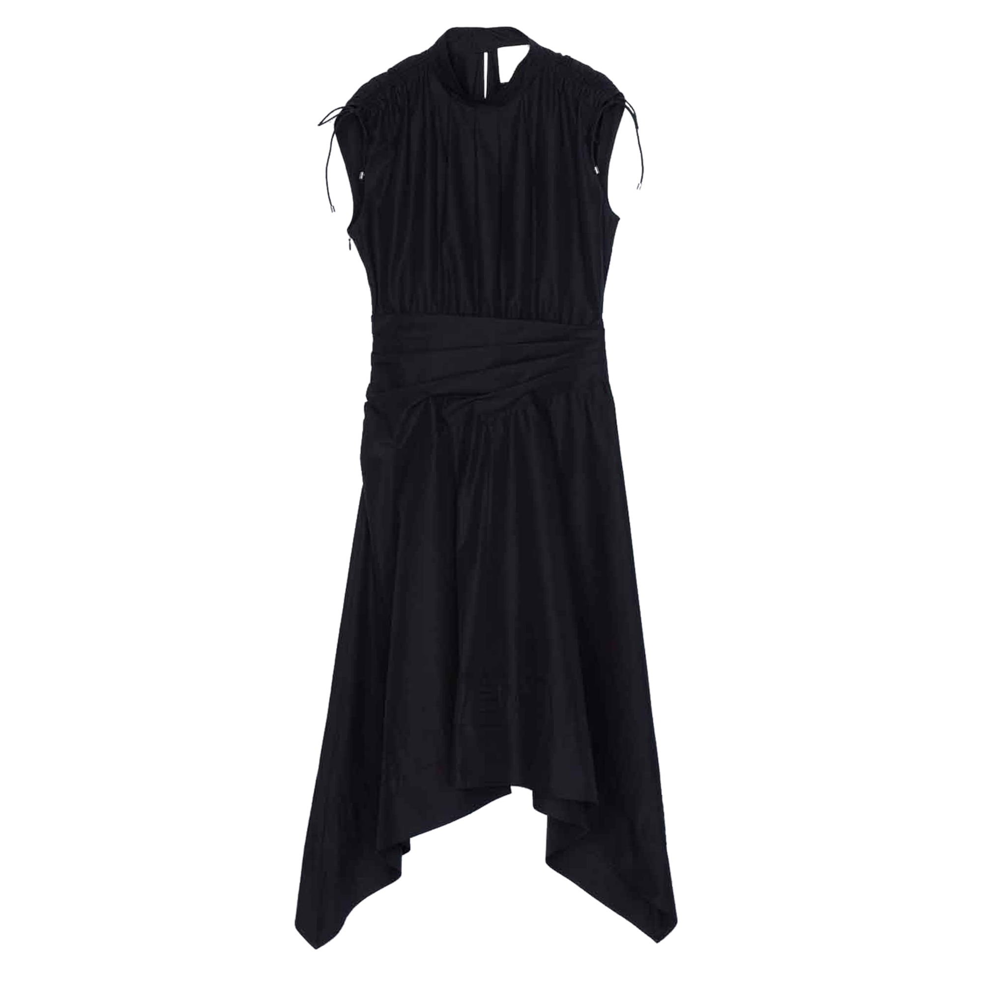 Ruched Handkerchief Dress