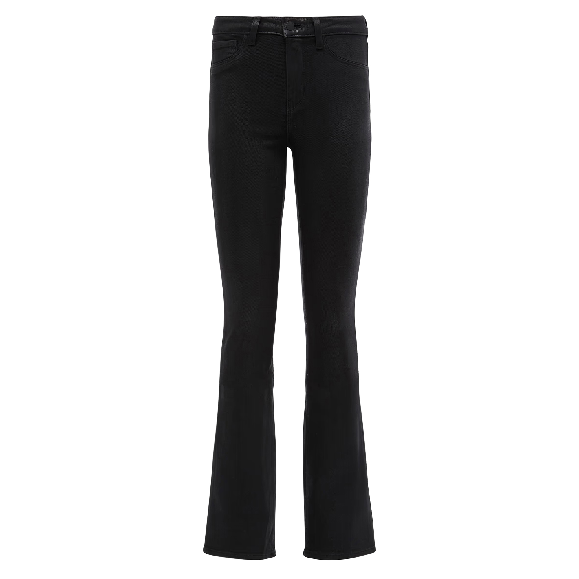 Selma High-Rise Coated Sleek Baby Bootcut Jean