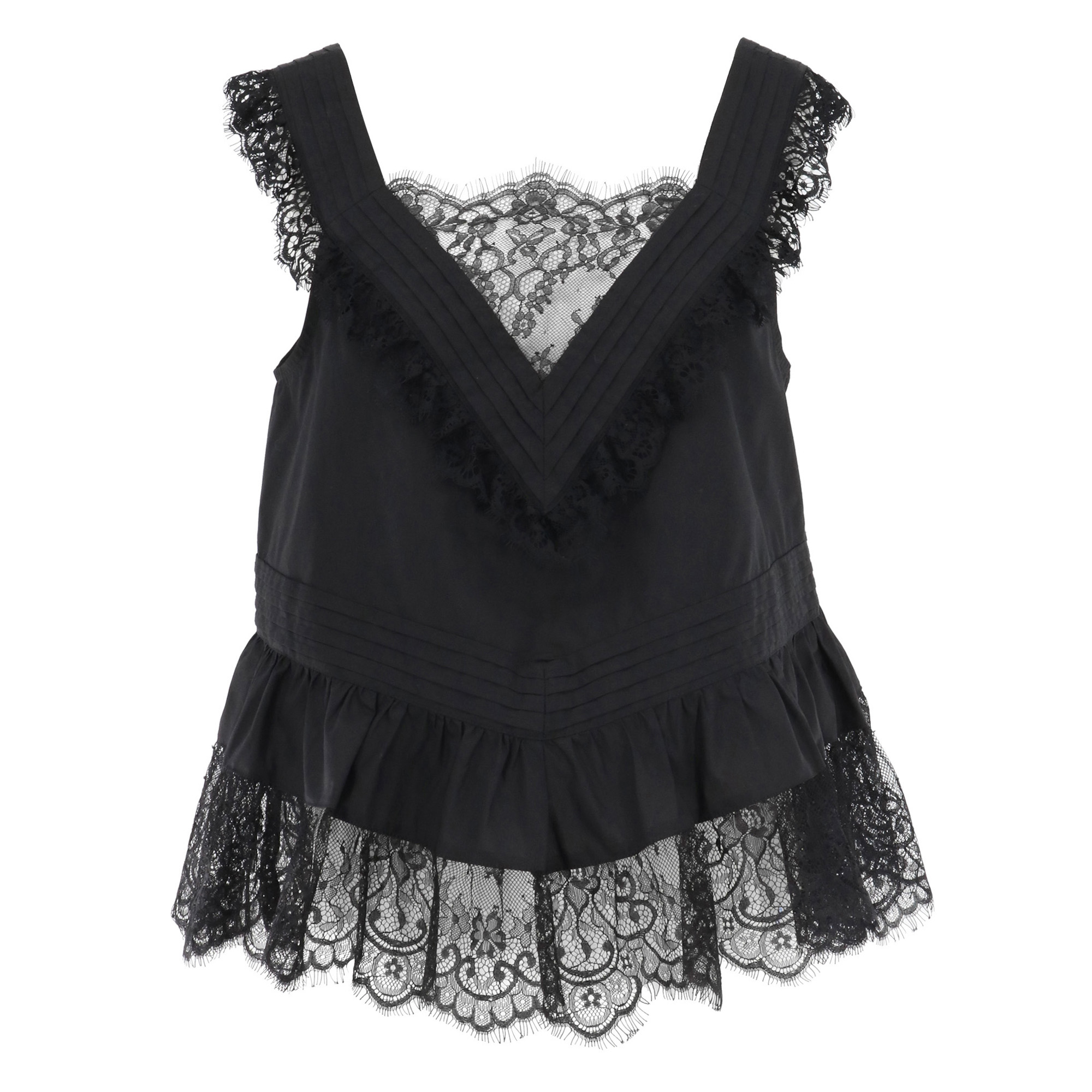 Hilda Lace Sleeveless Top