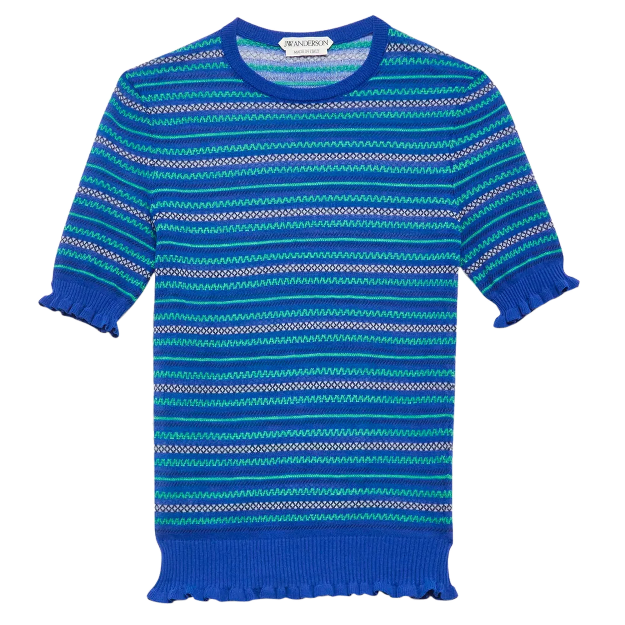 Short Sleeve Fairisle Top