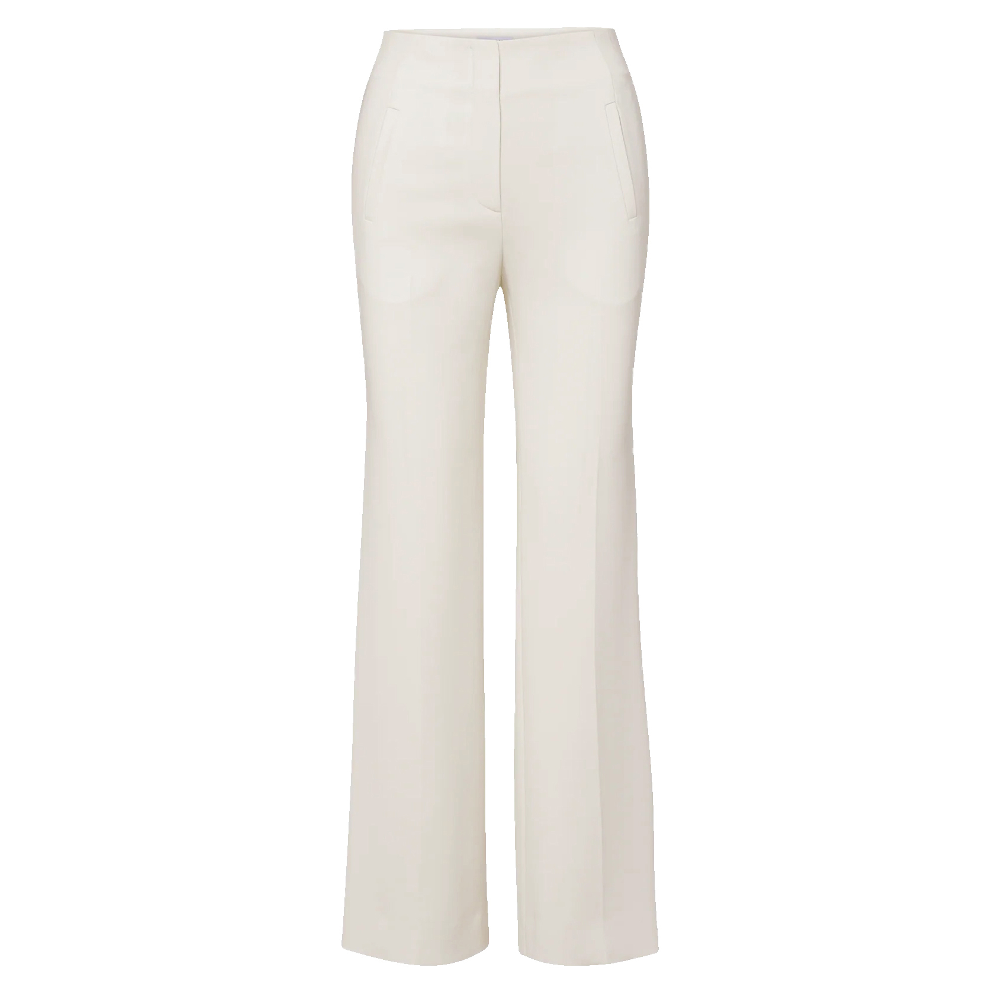 Carys High-Rise Cropped Straight-Leg Trouser