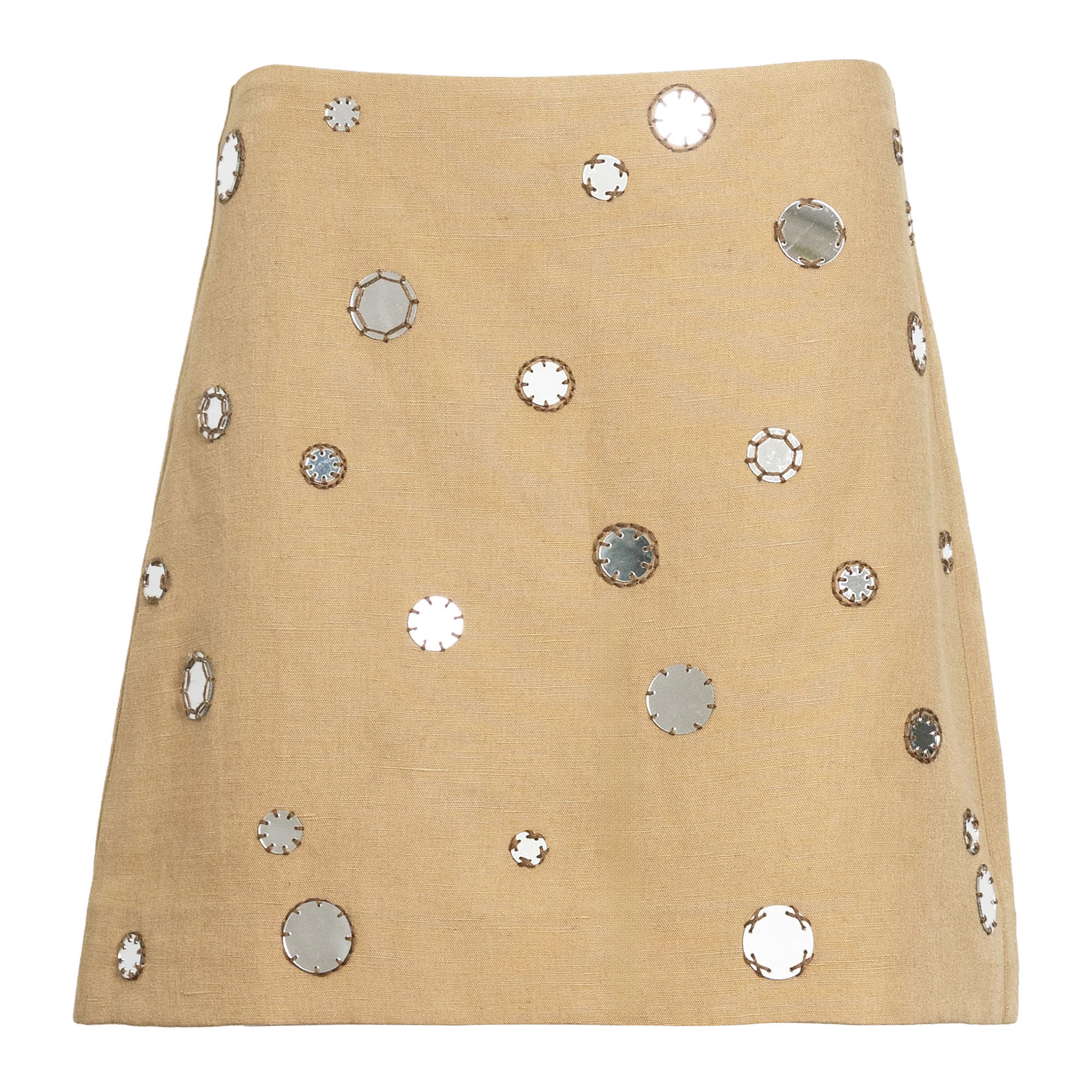 Ari Mirror Detail Mini Skirt