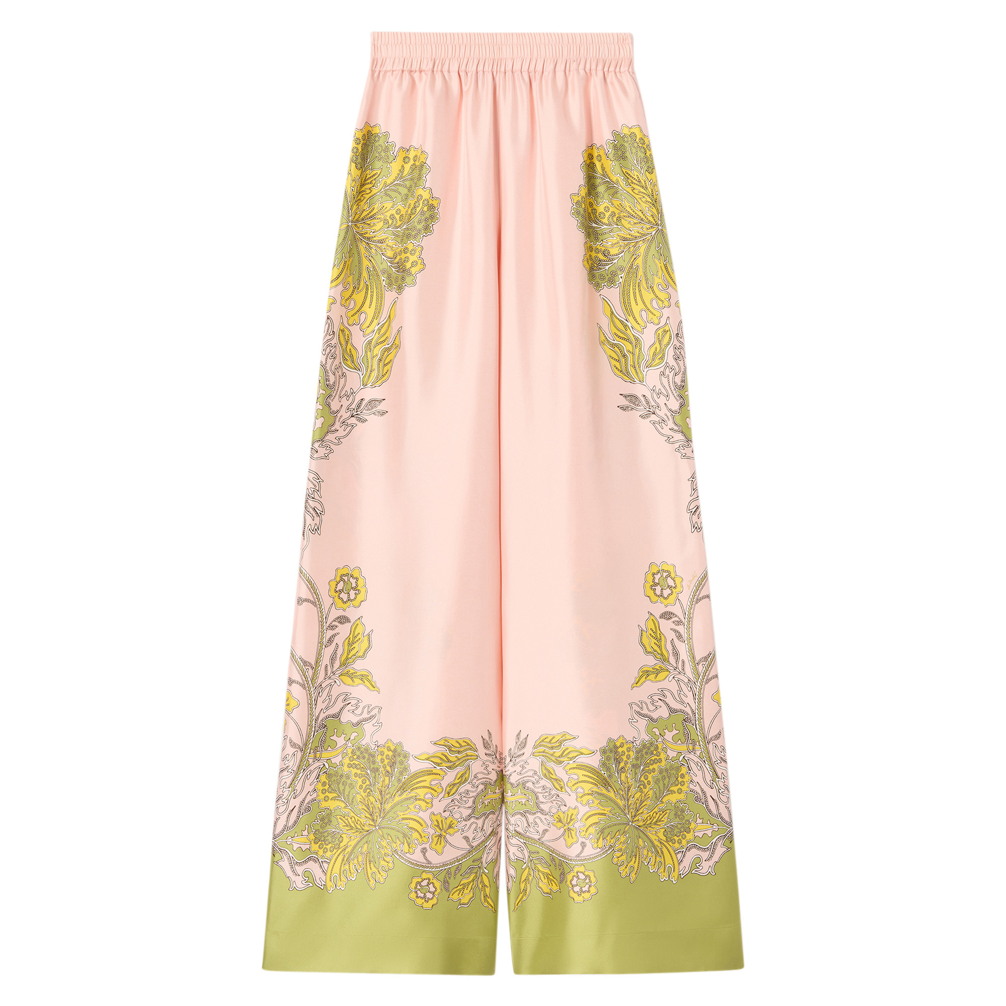 Silk Palazzo Pants