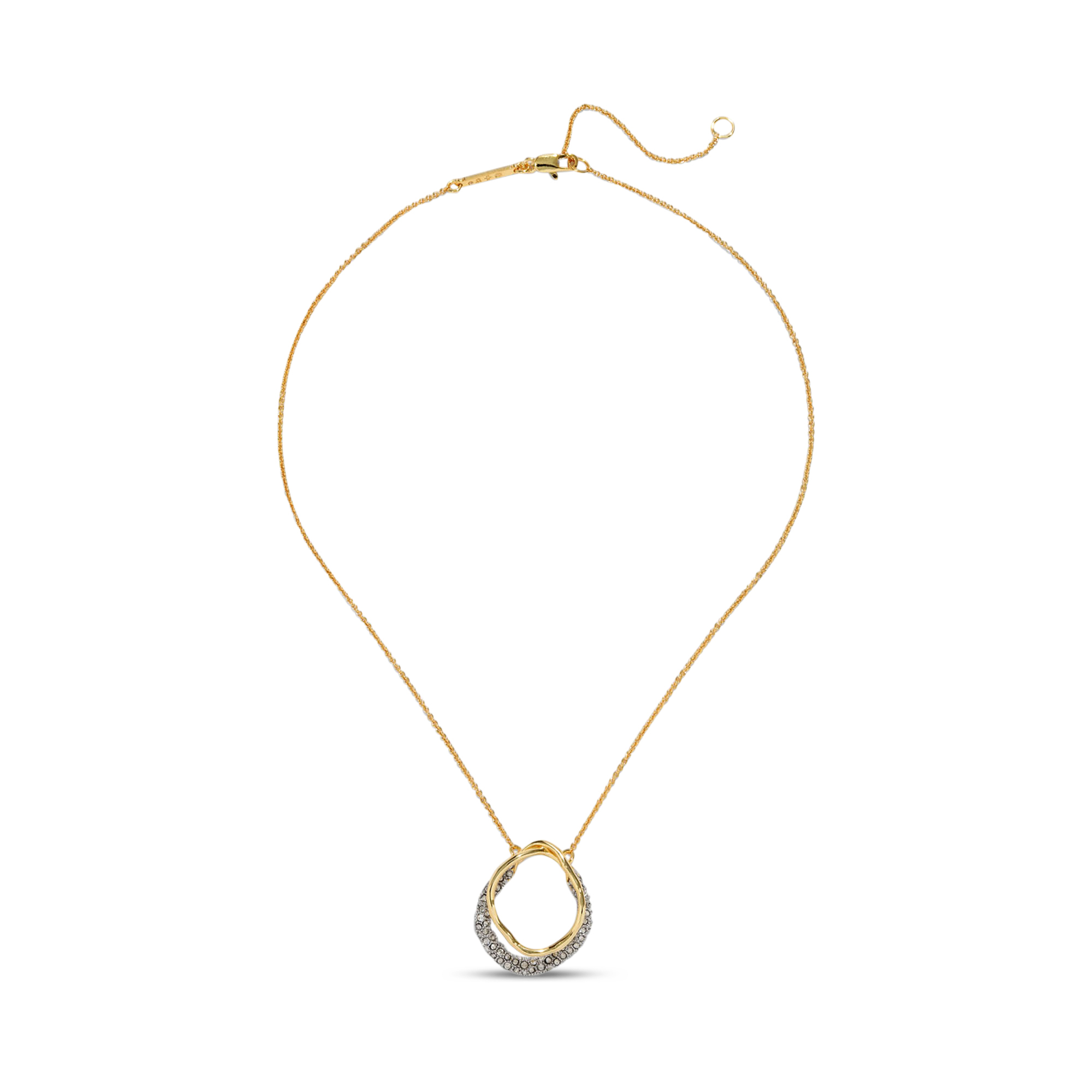 Sonales Gold Crystal Orbit Necklace