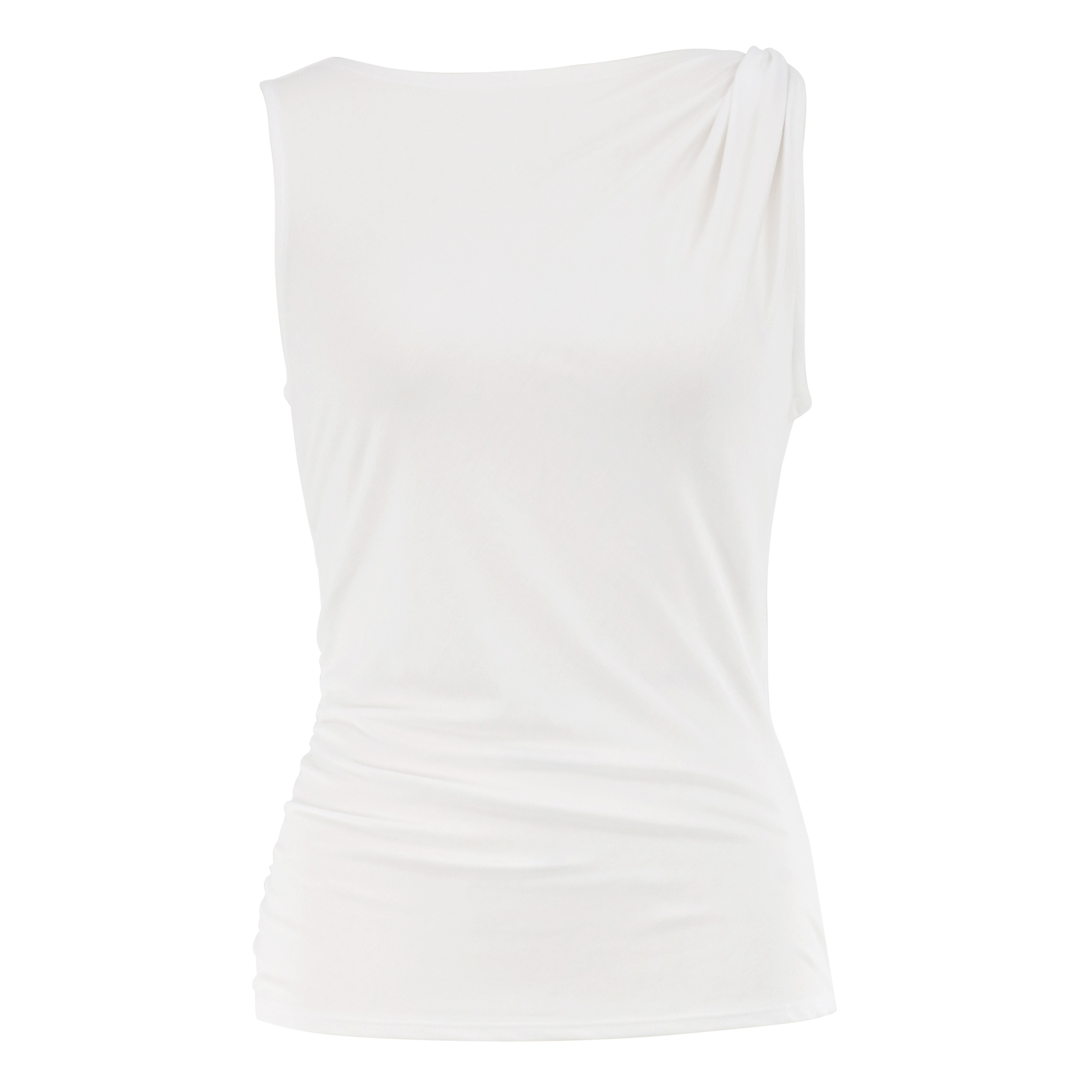 Otessa Sleeveless Gathered Top