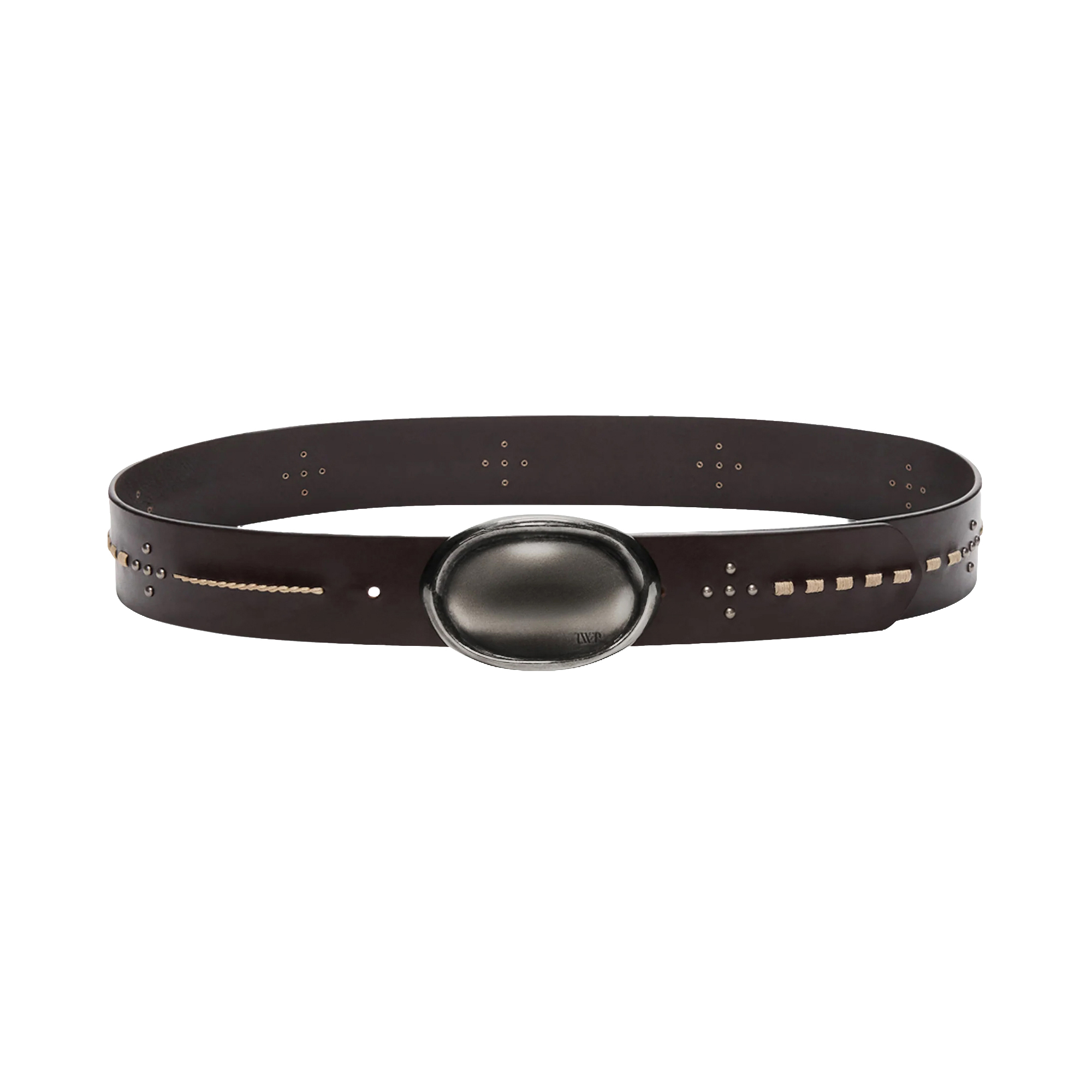 Buckle Bunny Belt With Crystals