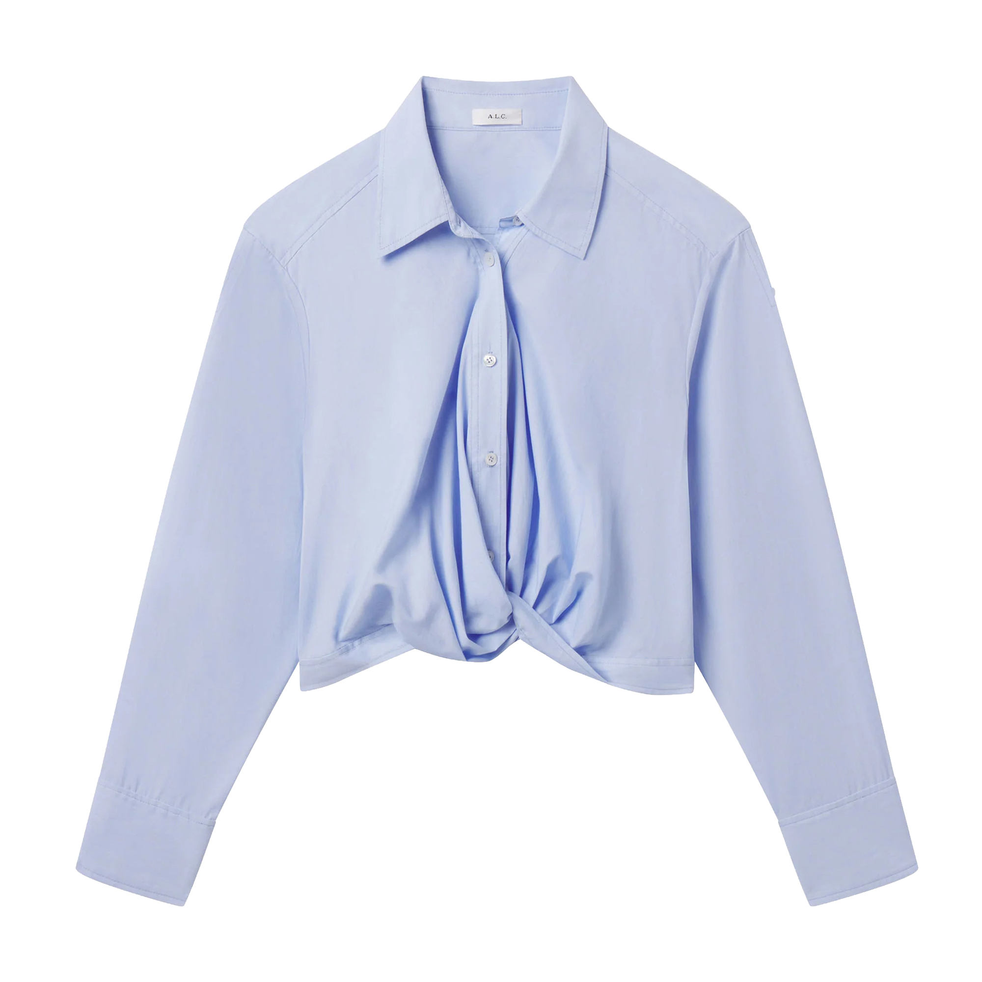 Leo Cropped Cotton Shirt