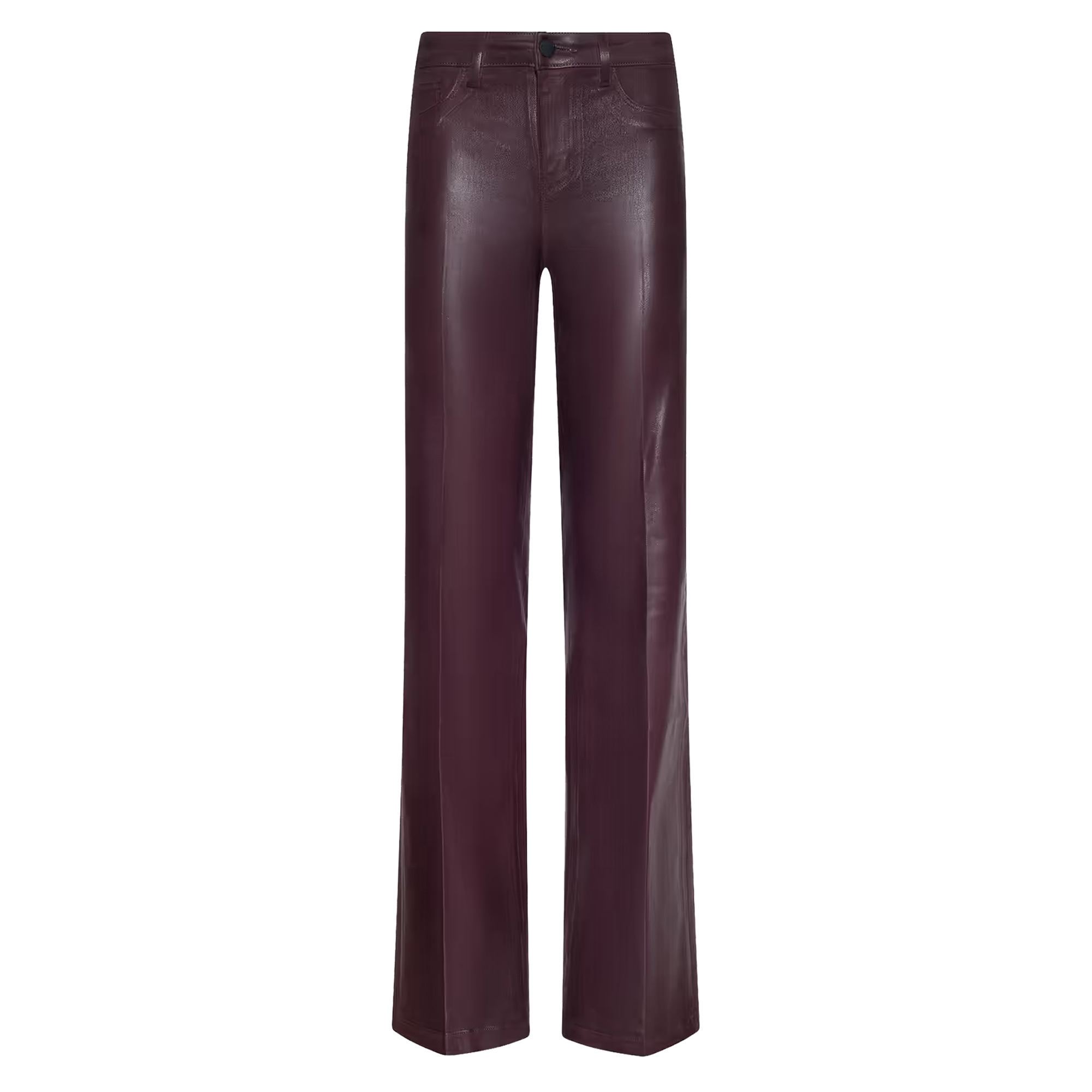 Clayton High Rise Coated Wide Leg Jean