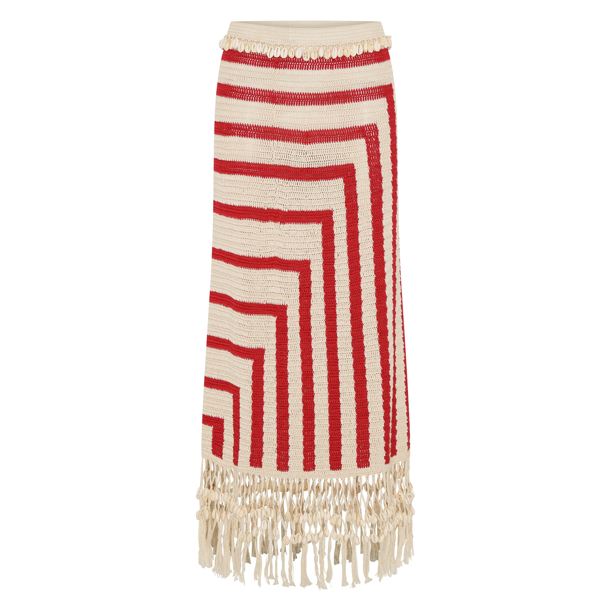 Camilla Graphic Crochet Skirt