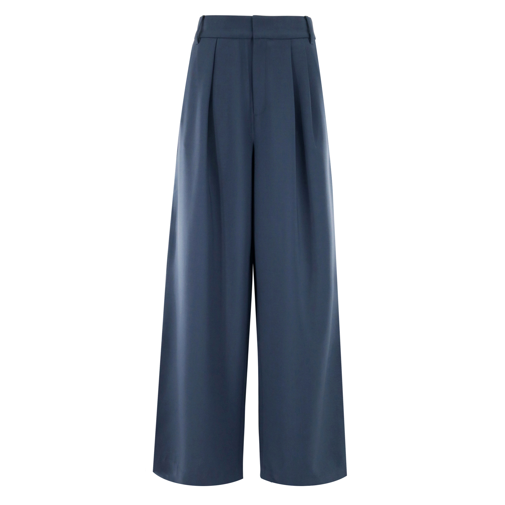 Tropical Wool Stella Wide-Leg Pant