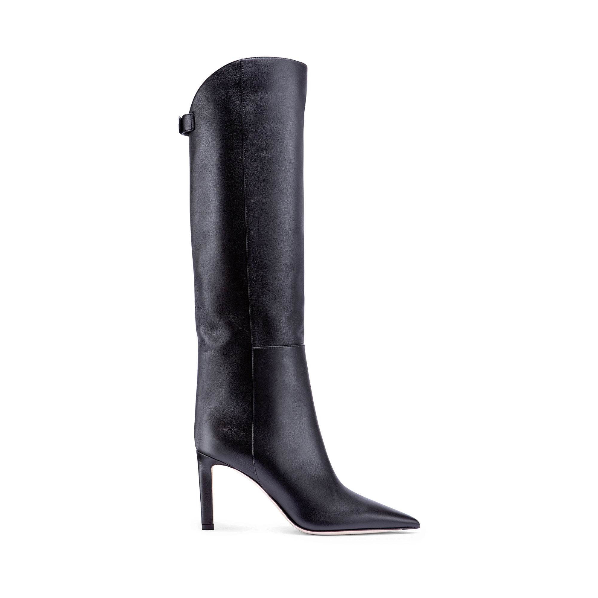 Alizze 85mm Smooth Leather Knee-High Boot