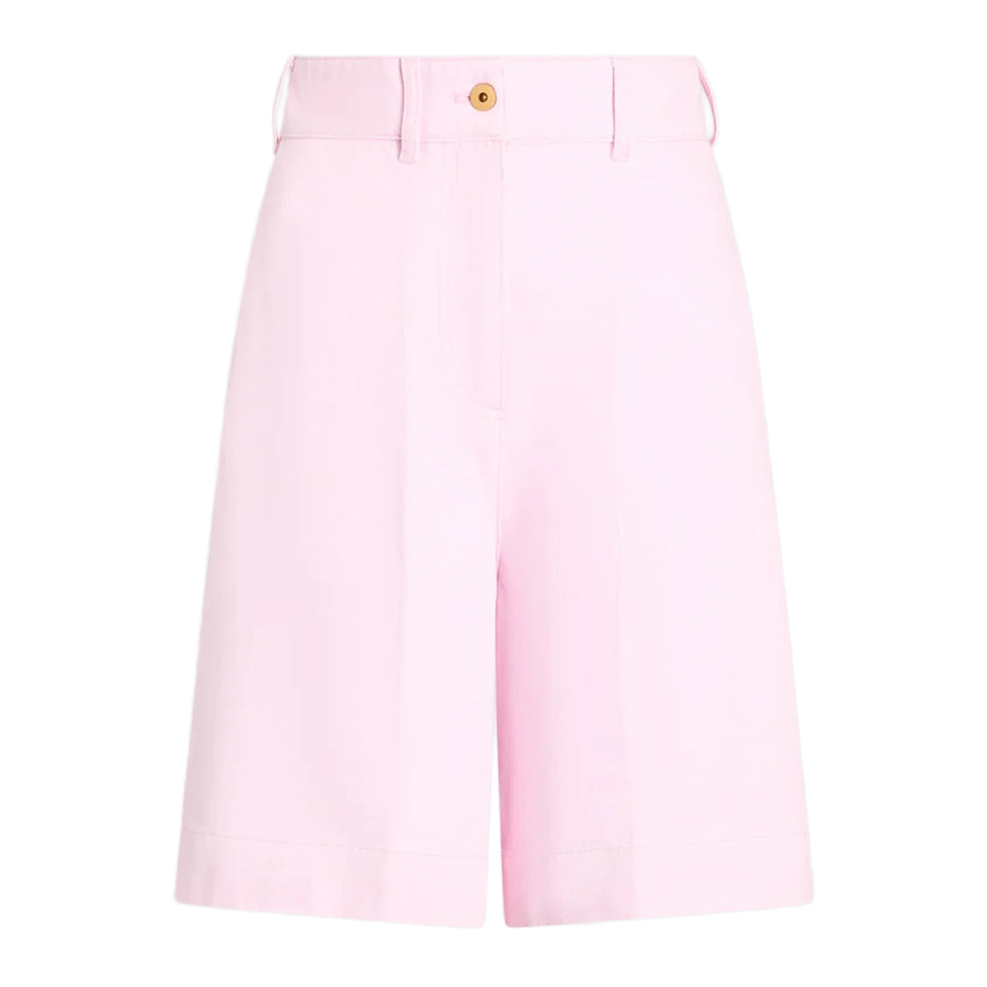High-Waisted Bermuda Shorts