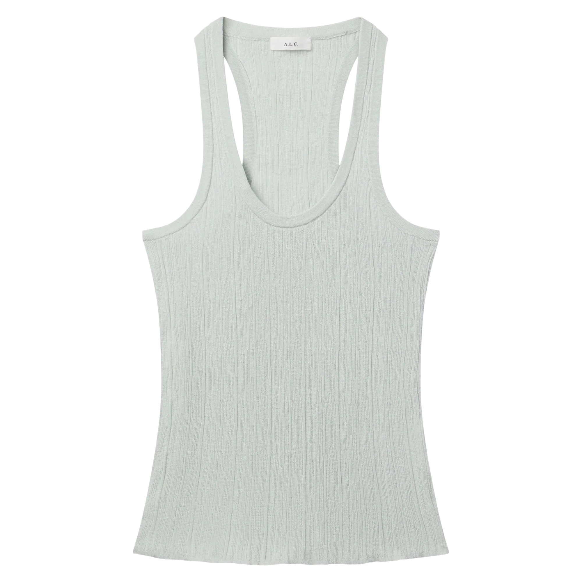 Iris Fine Cotton Knit Tank Top