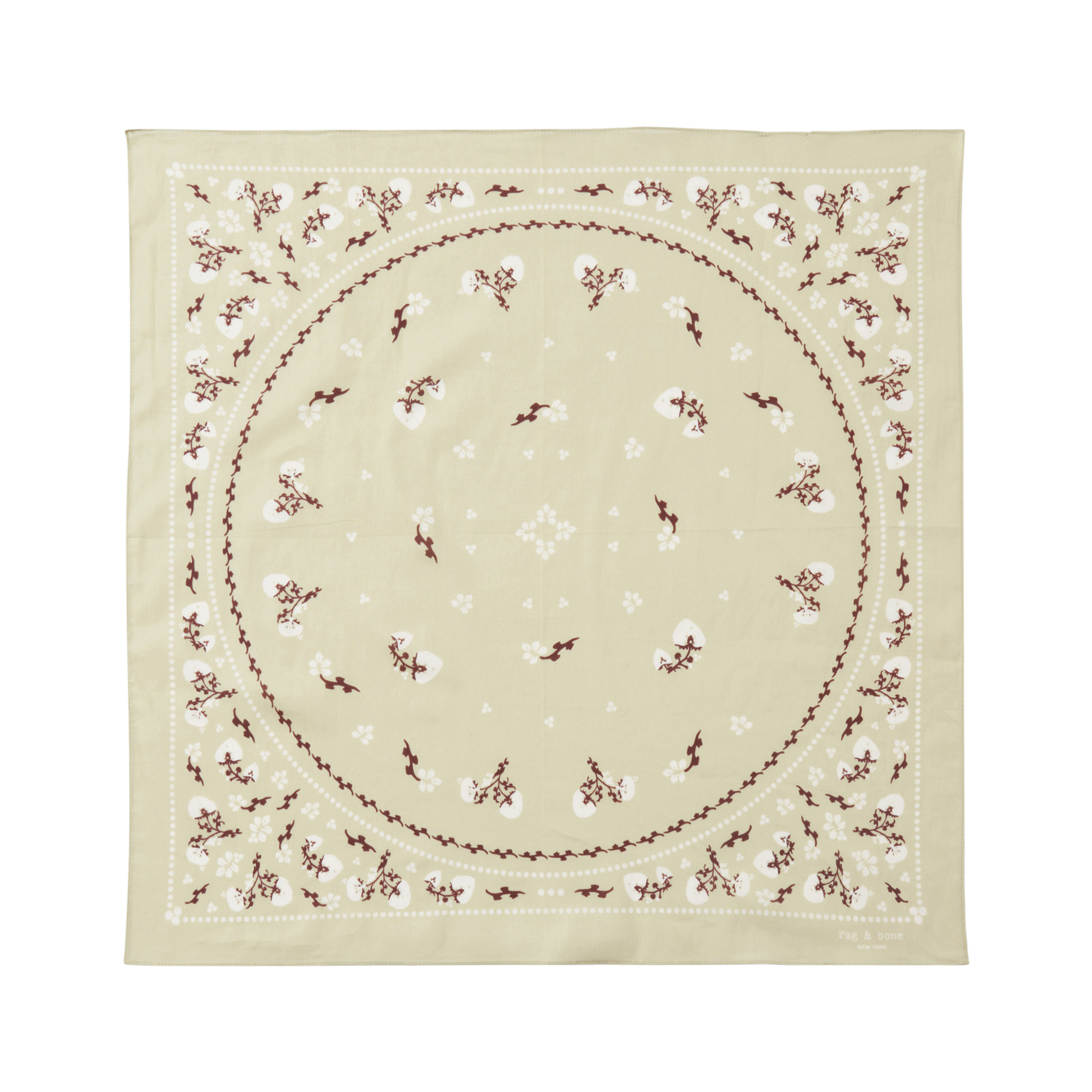 Floral Western Bandana
