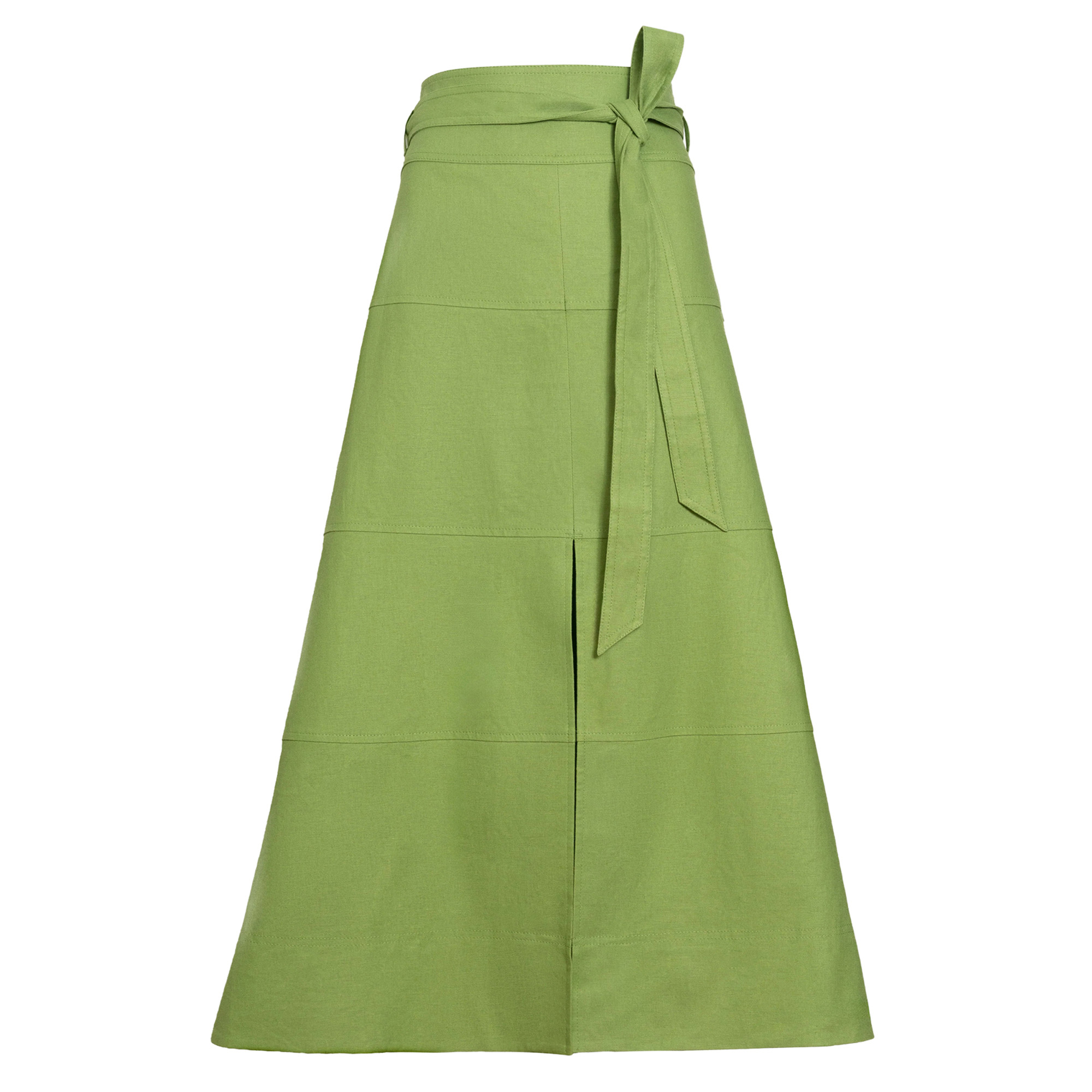 Hudson Belted Midi Skirt