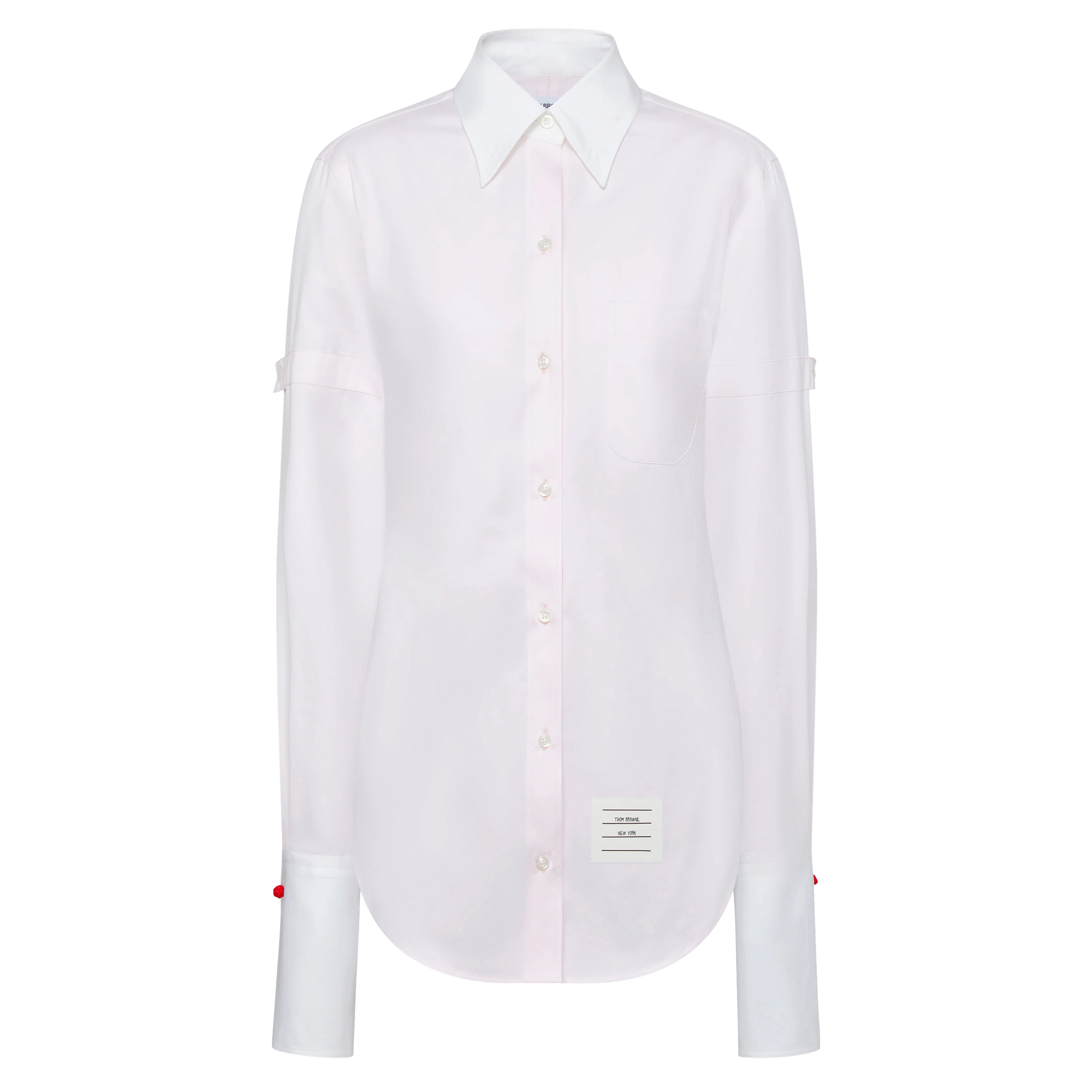 Classic Fit Long Sleeve Cotton Poplin French Cuff Shirt