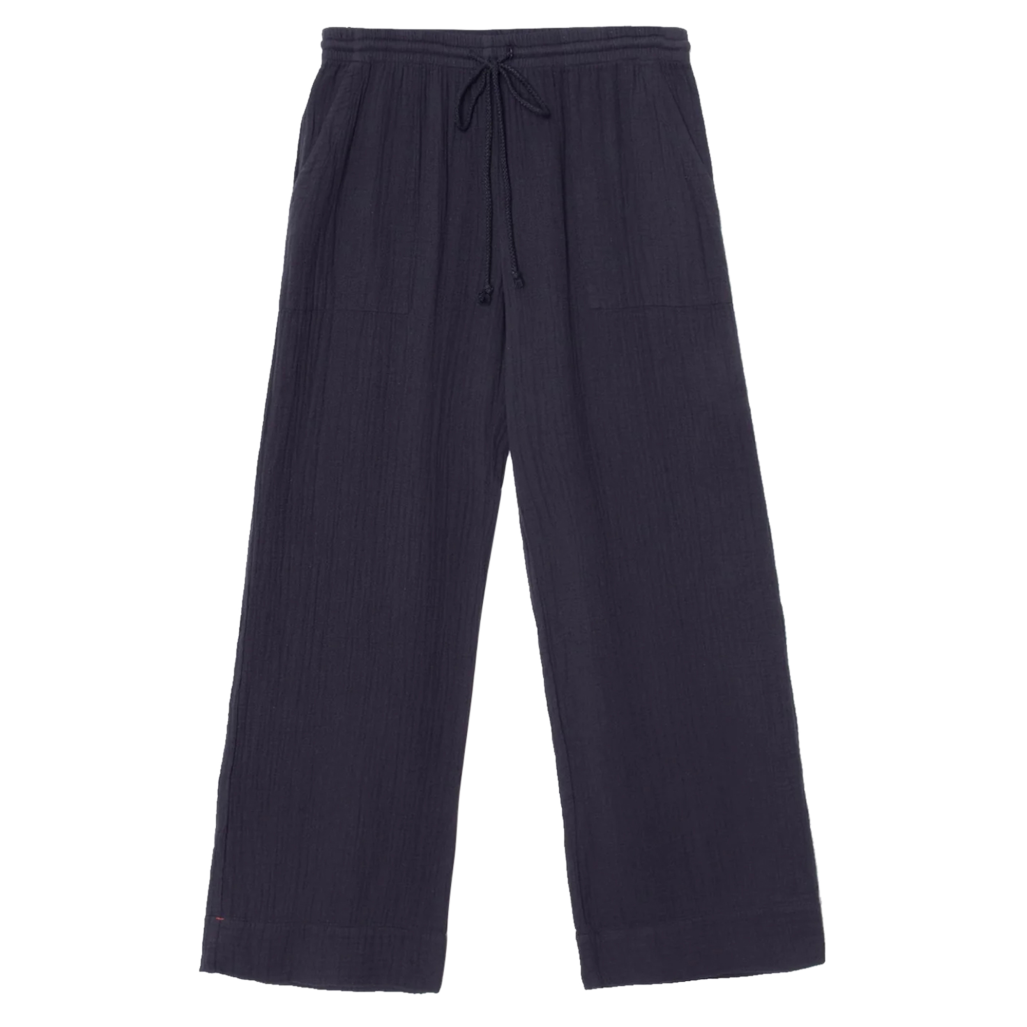 Kayson Wide-Leg Gauze Pull-On Pant