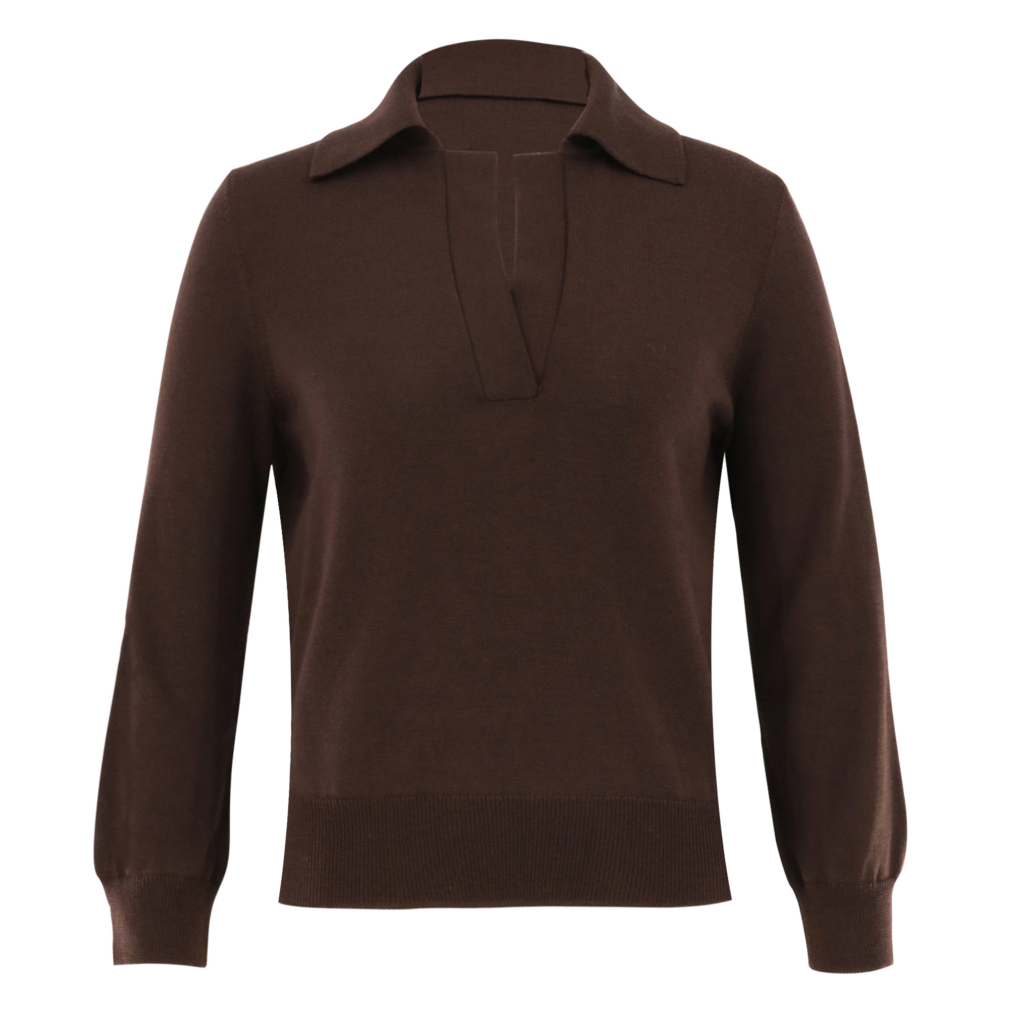 Lightweight Plain In Cropped Sweater