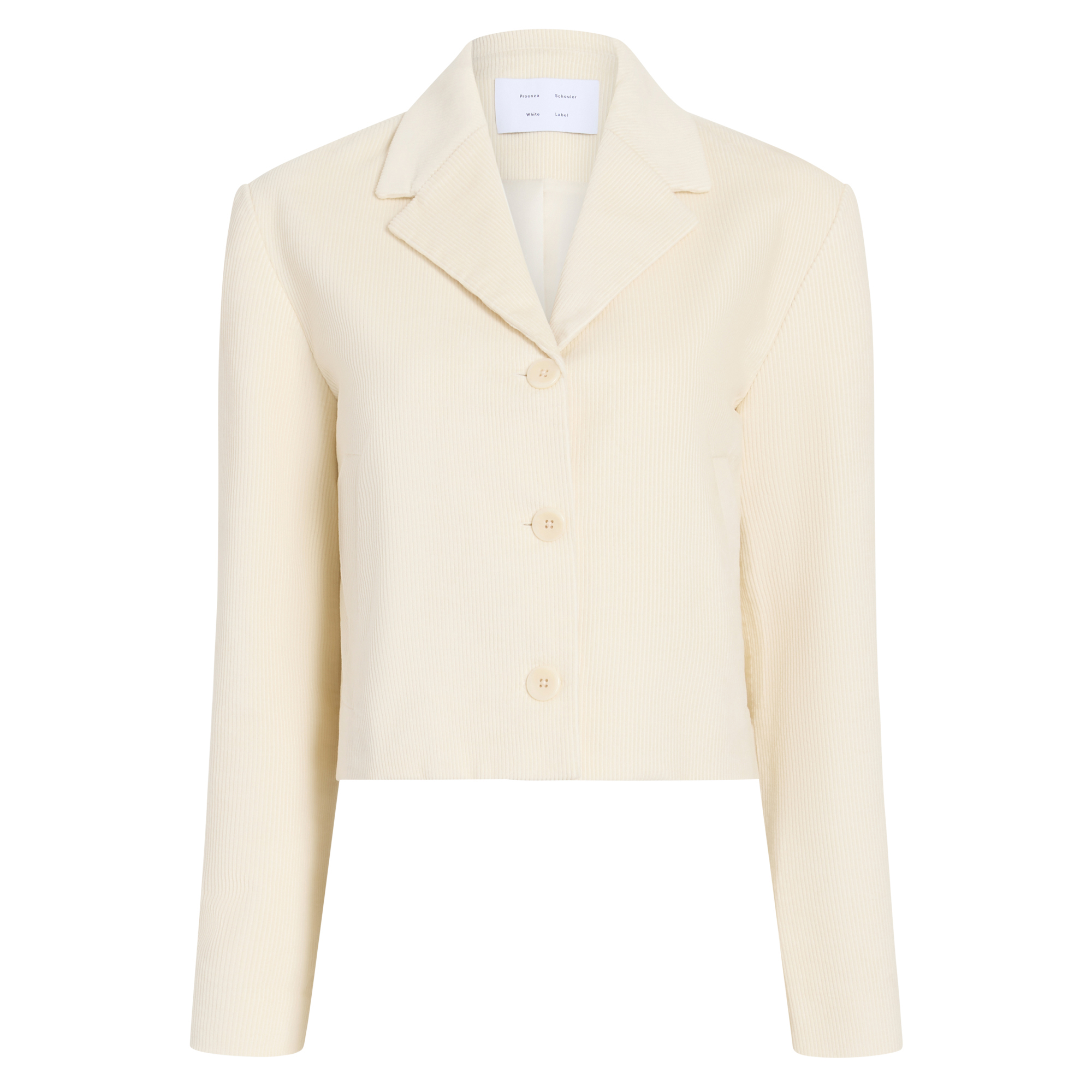 Nima Button-Front Jacket In Corduroy