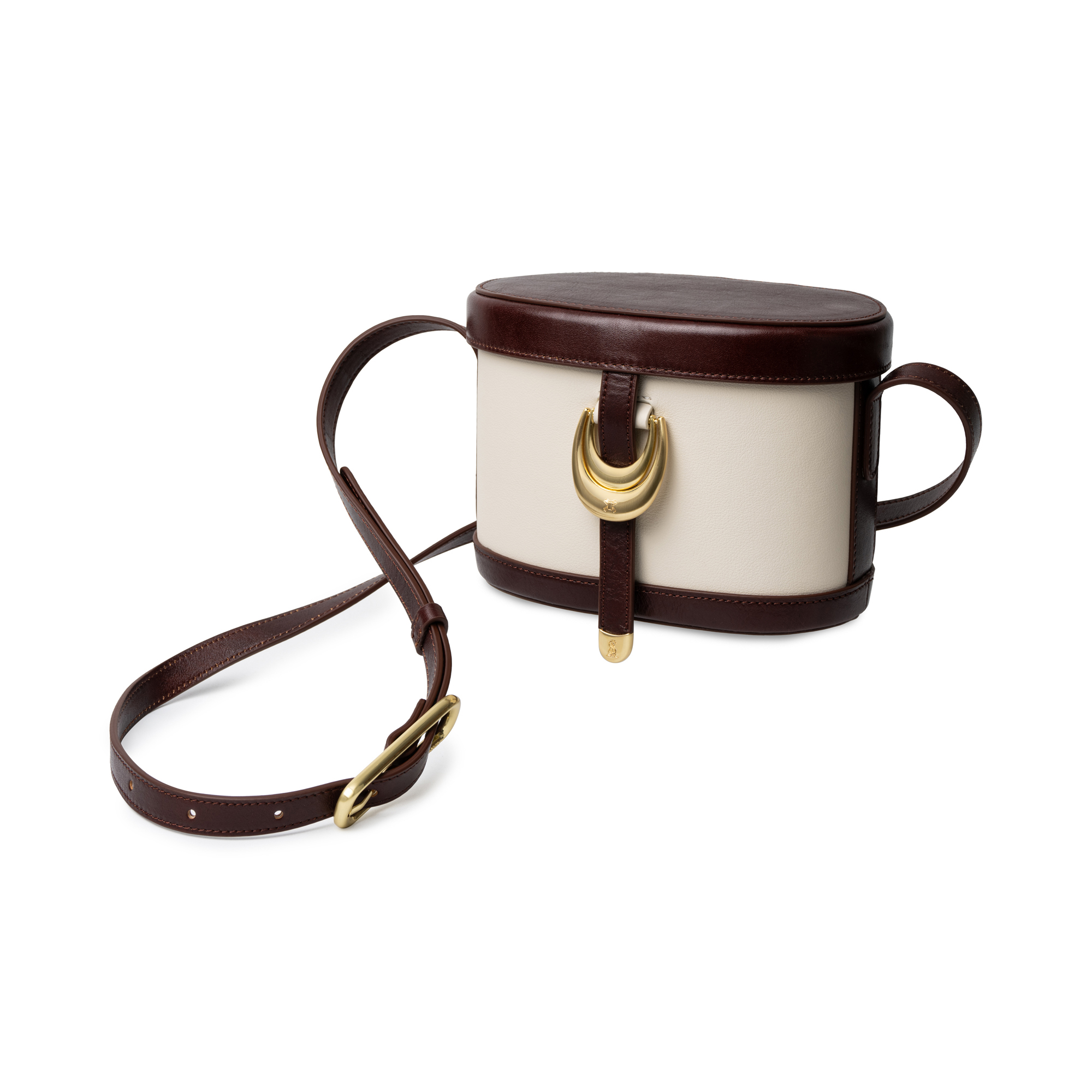Upata Leather Canteen Crossbody Bag