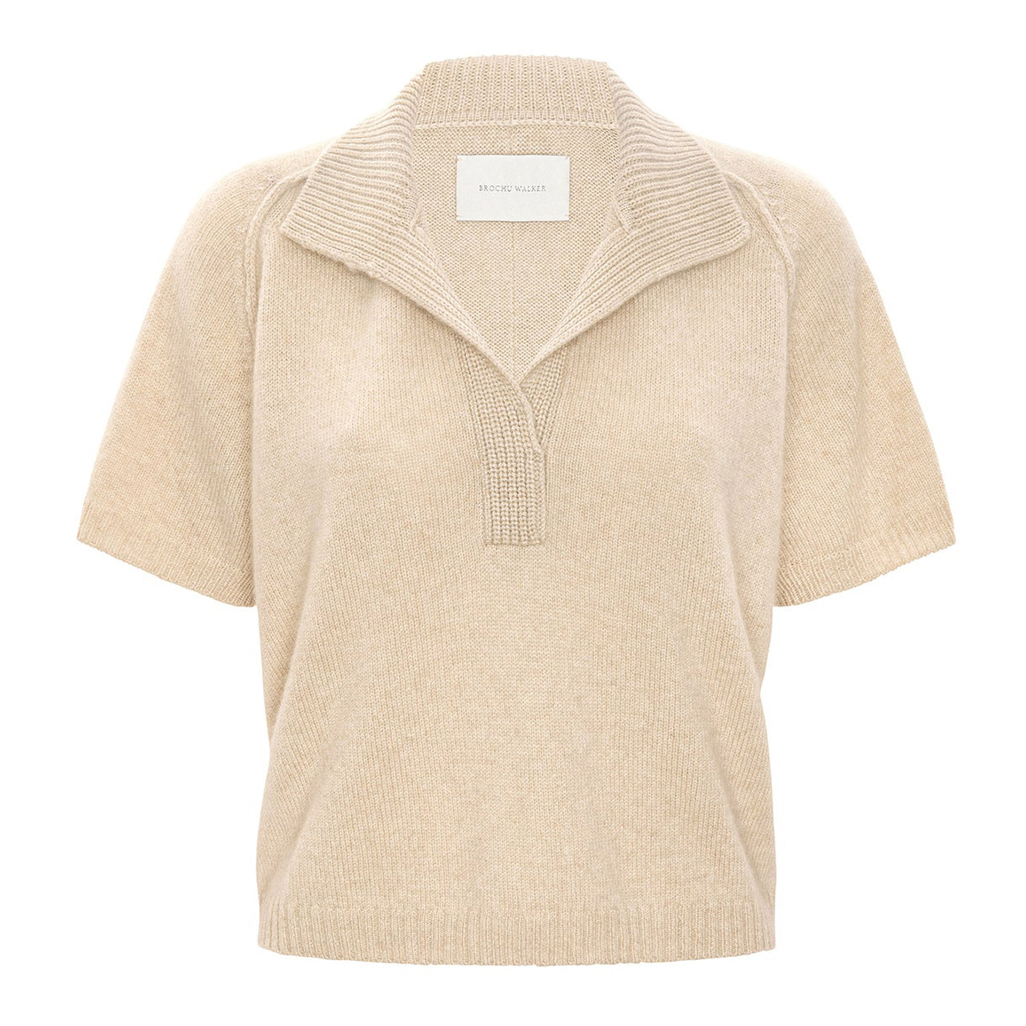 The Marlow Cashmere Polo Sweater