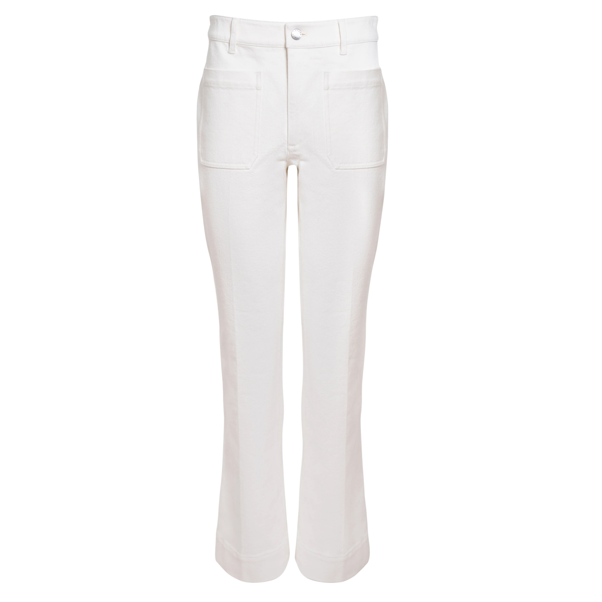 Cropped Nicole Patch Pocket Bootcut Pant