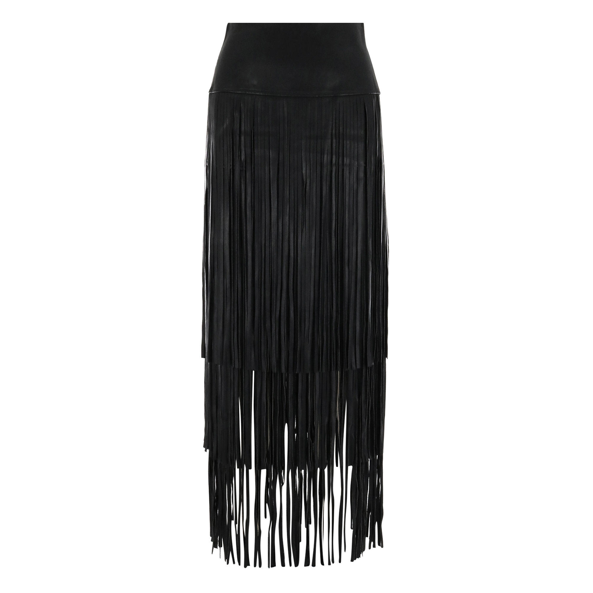 Karoline Maxi Fringe Skirt