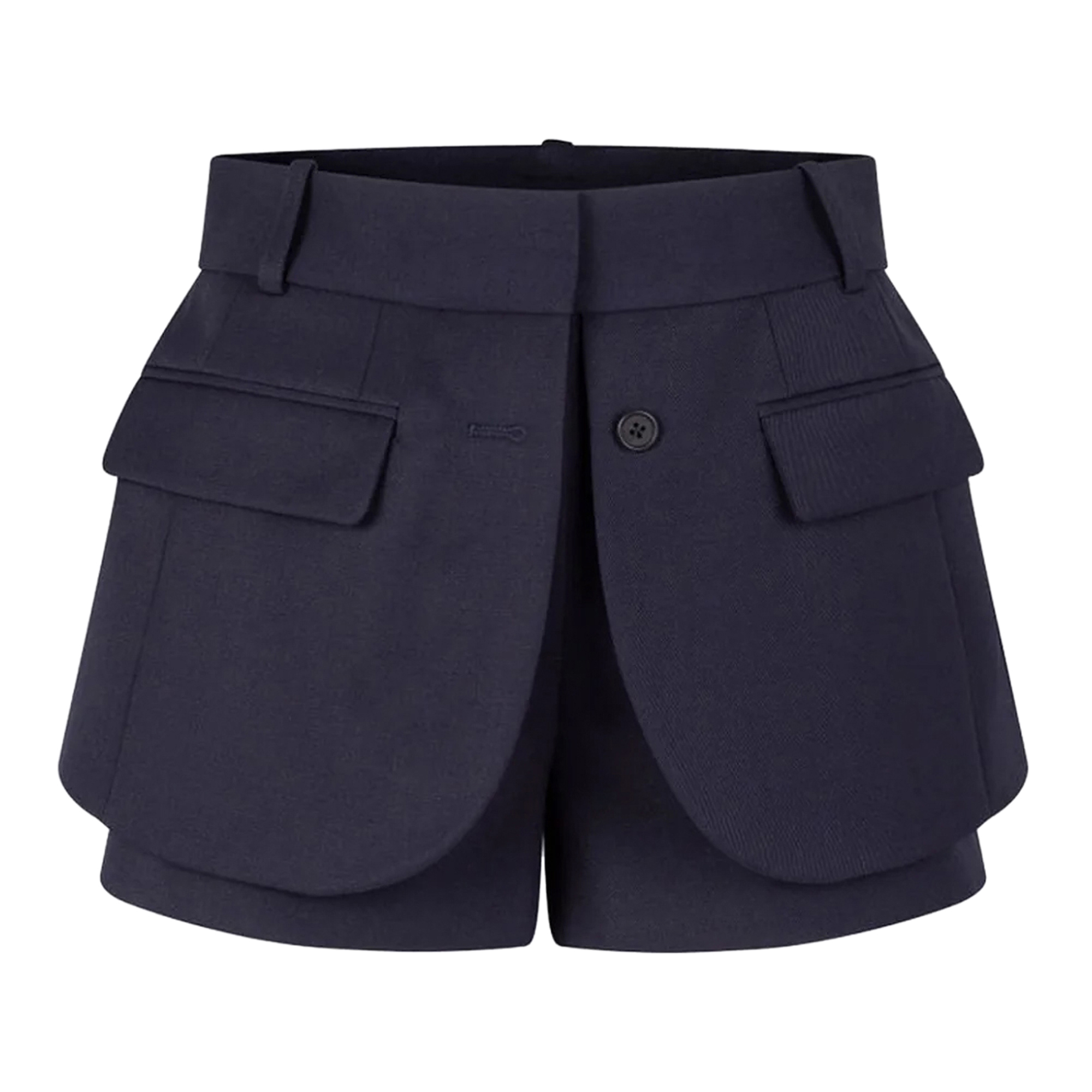 Jacket Hem Shorts