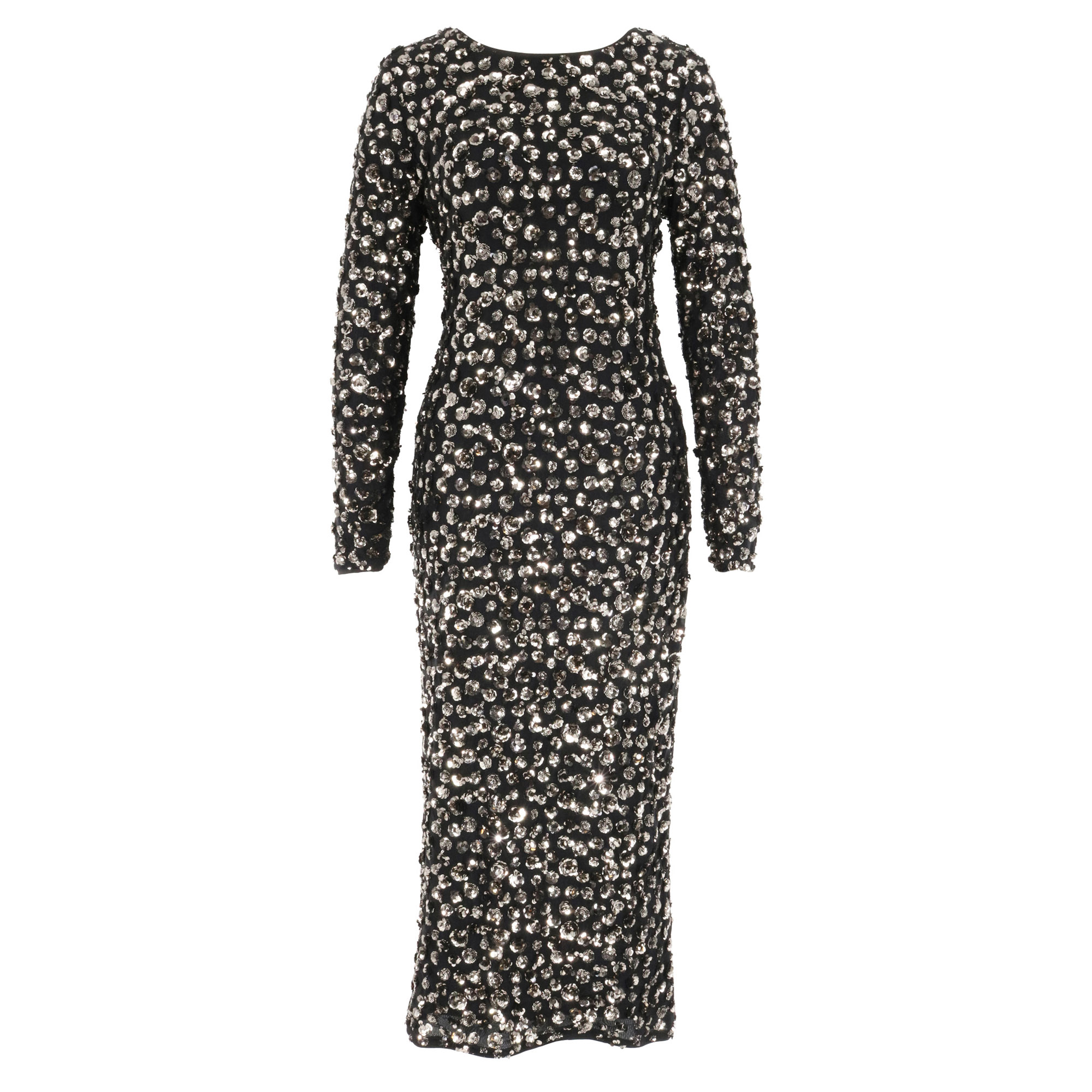 Abbygail Sequin Midi Dress