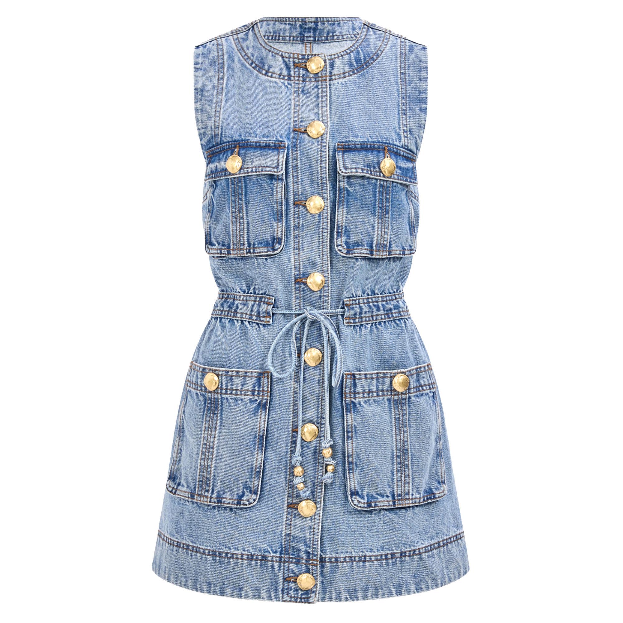 Goldie Denim Mini Dress