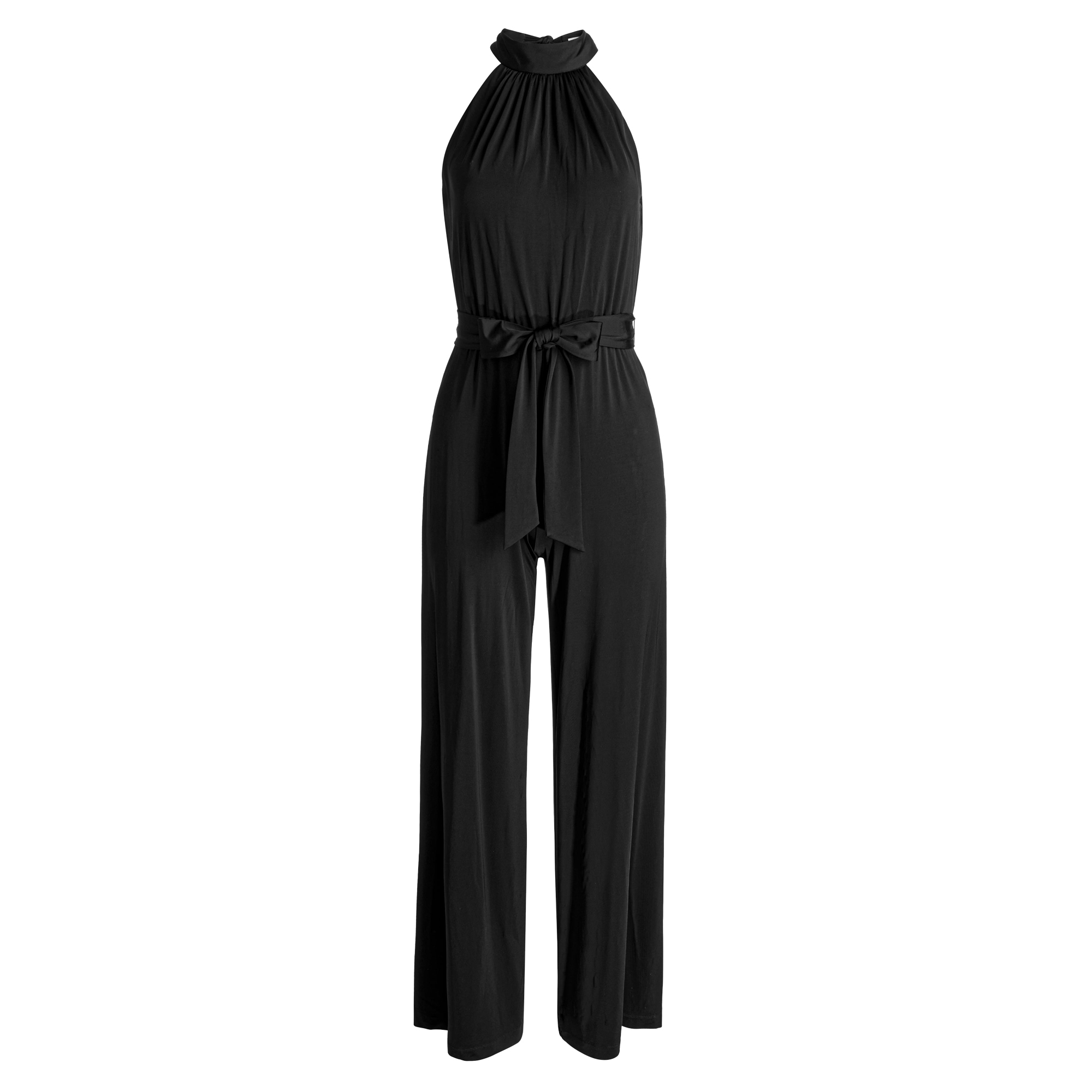 Thelma Wide Leg Jumpsuit With Tie