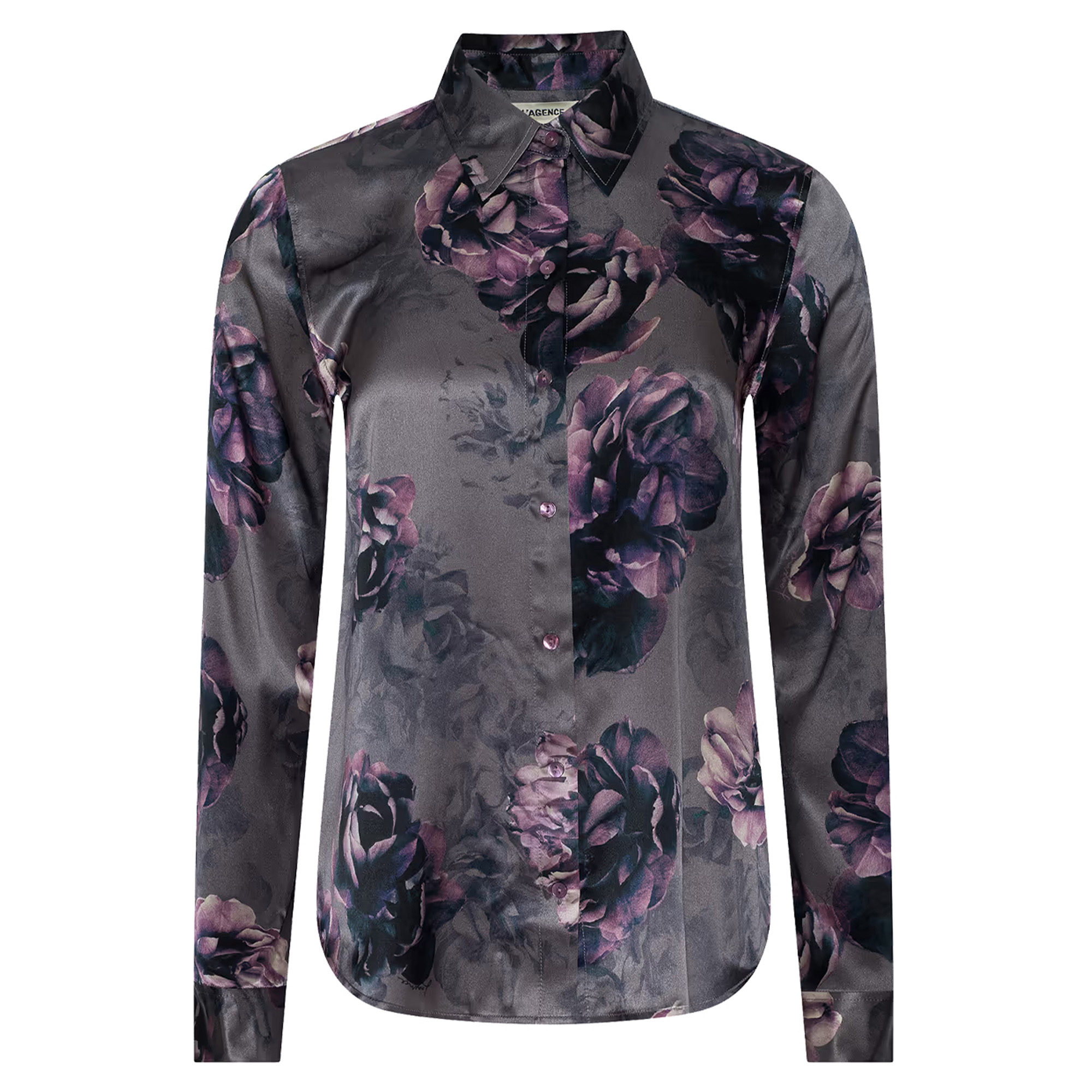 Tyler Long Sleeve Silk Blouse