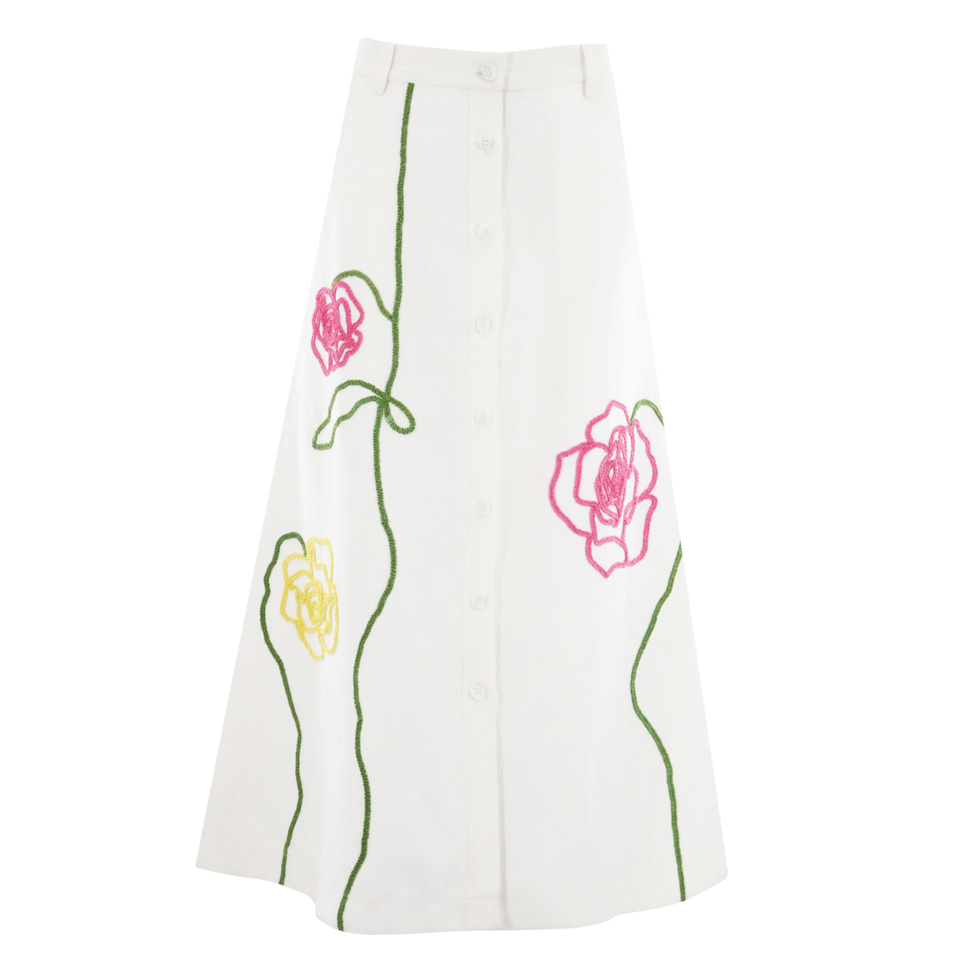 Botanique Midi Skirt