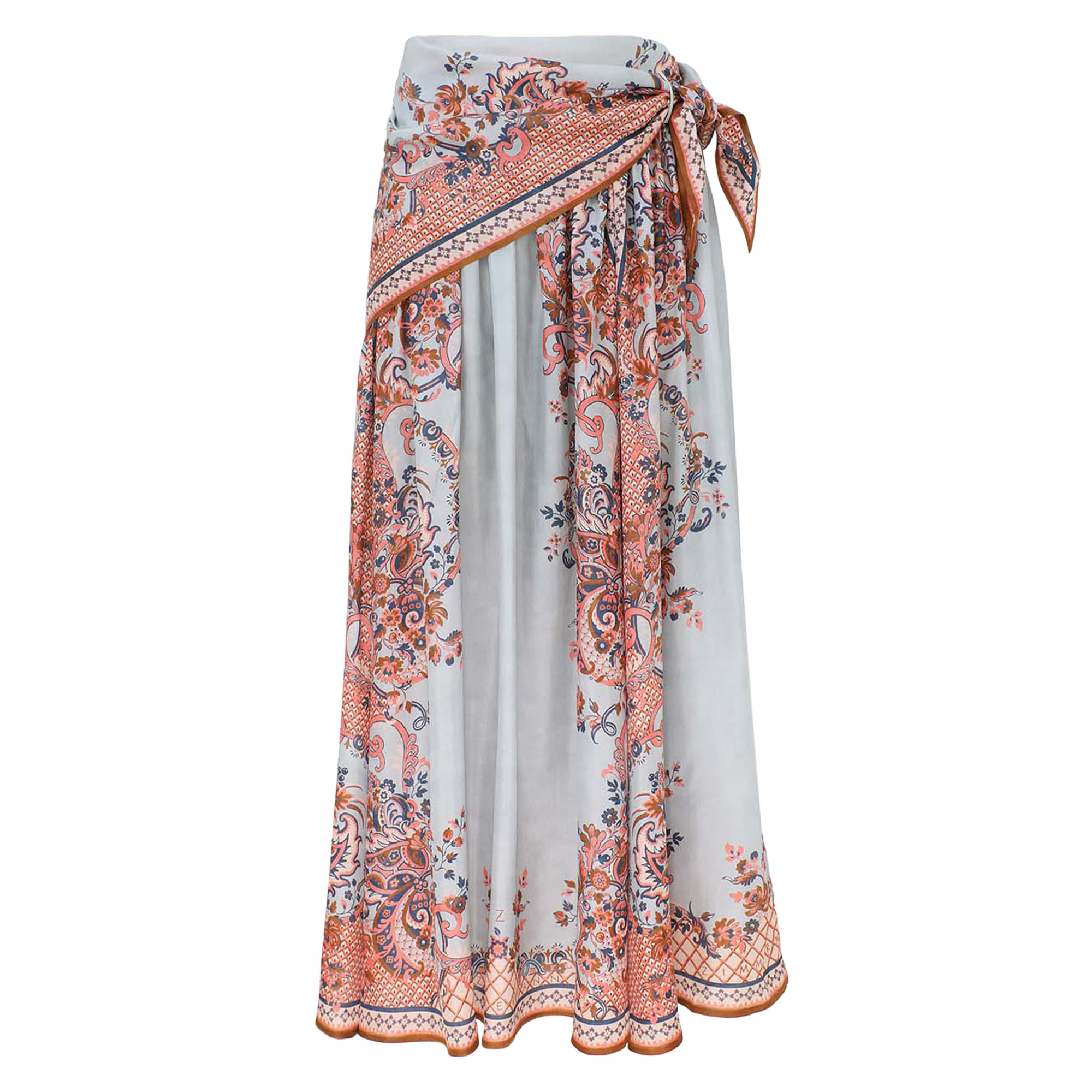 Aster Scarf Midi Skirt
