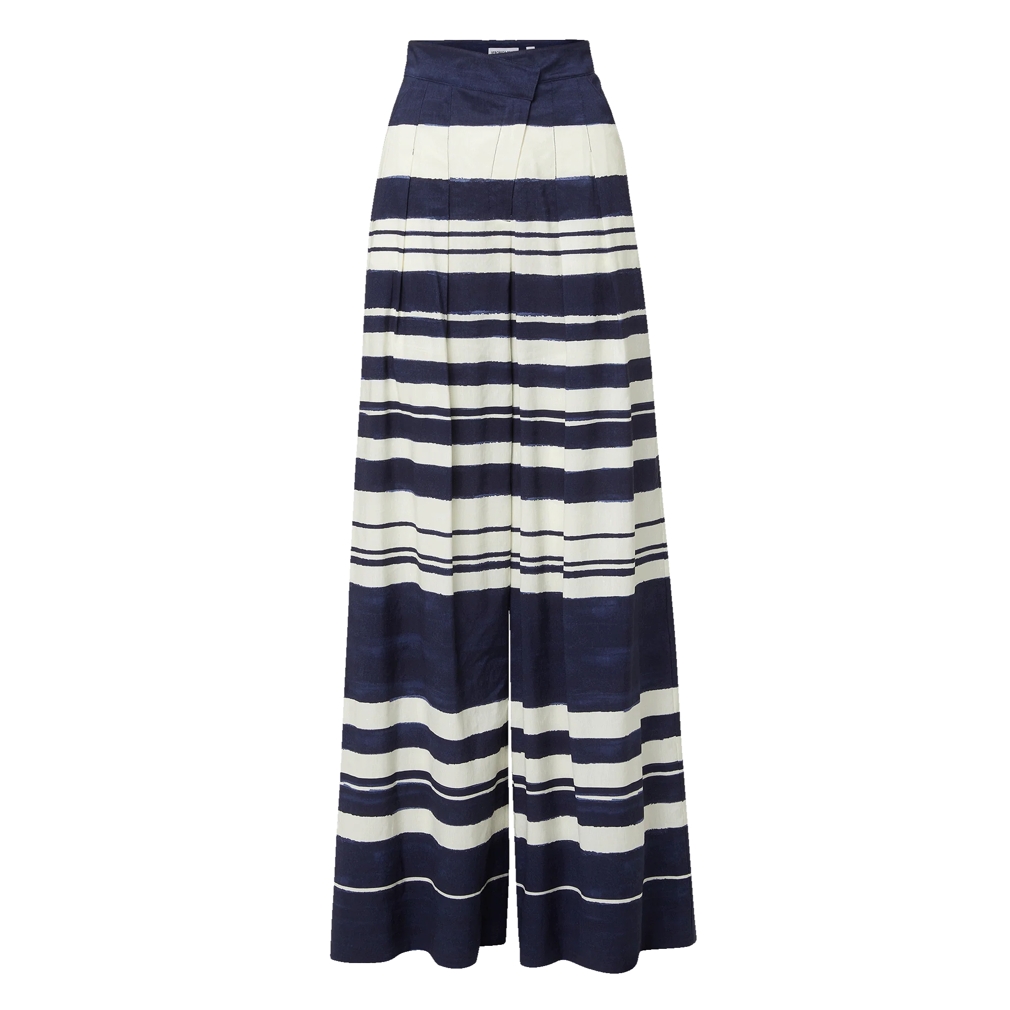 Heron Crossover Waistband Extra Wide-Leg Pant