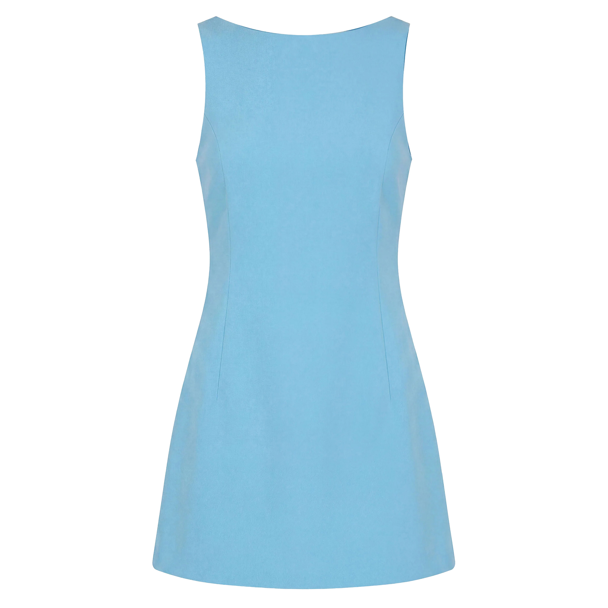 Francie Sleeveless Open-Back Romper