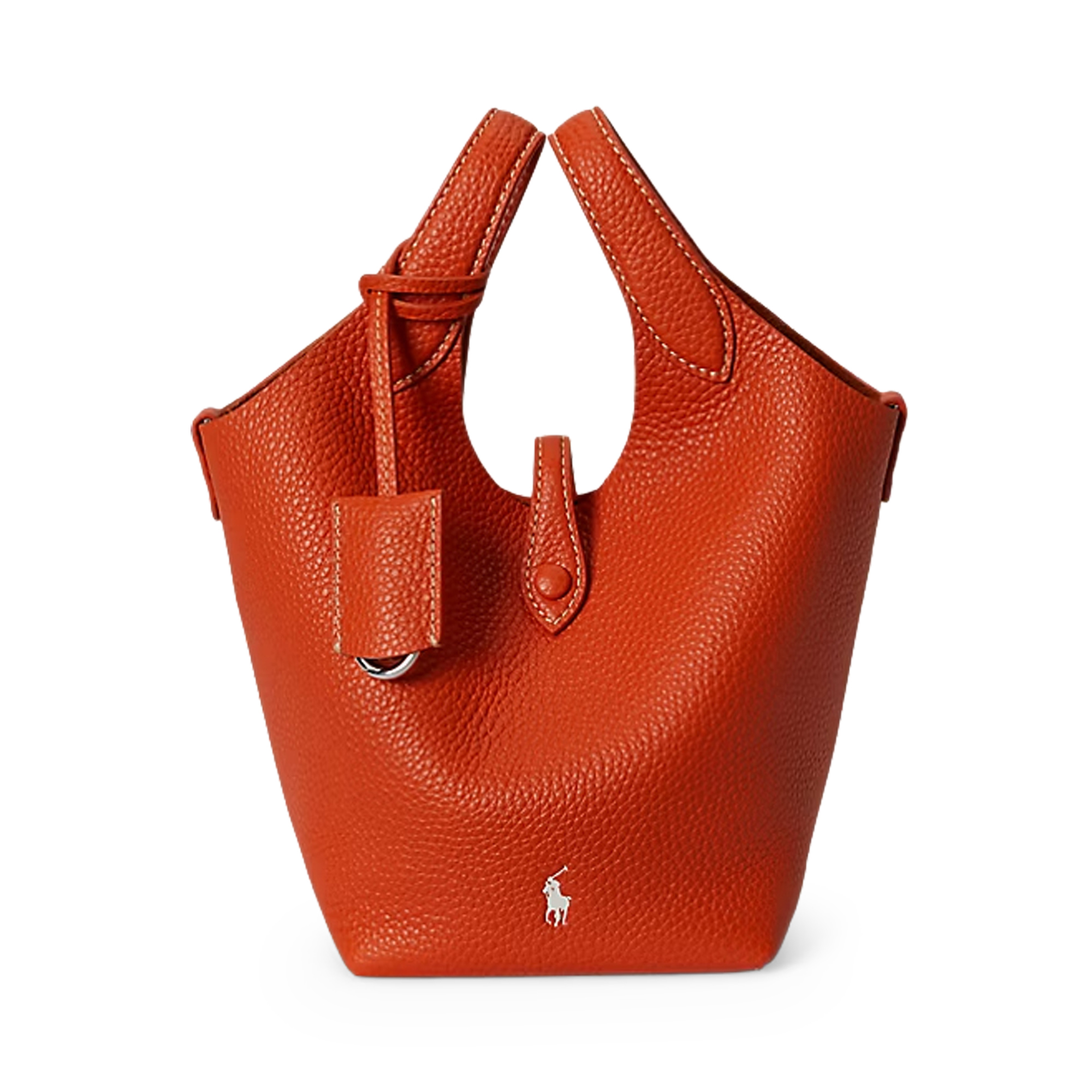 Polo Play Leather Small Tote And Crossbody