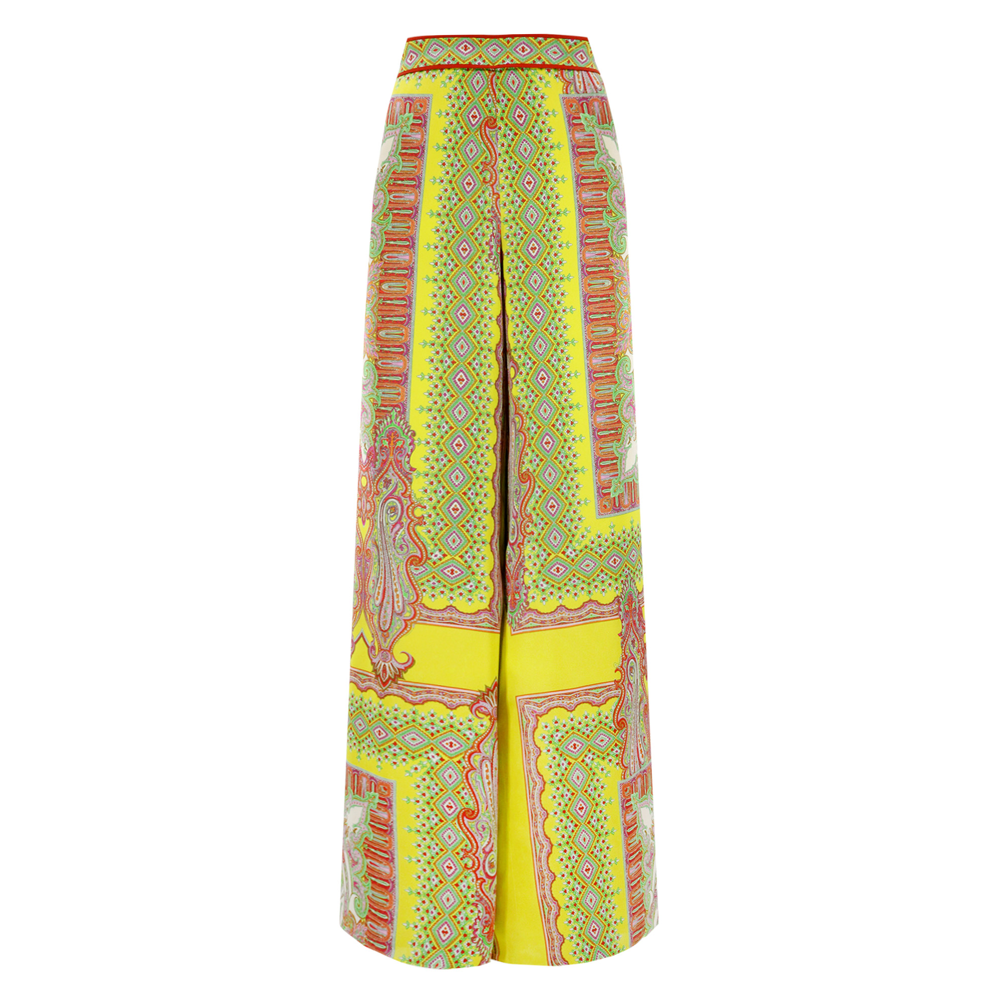 Triest Printed Wide-Leg Pants