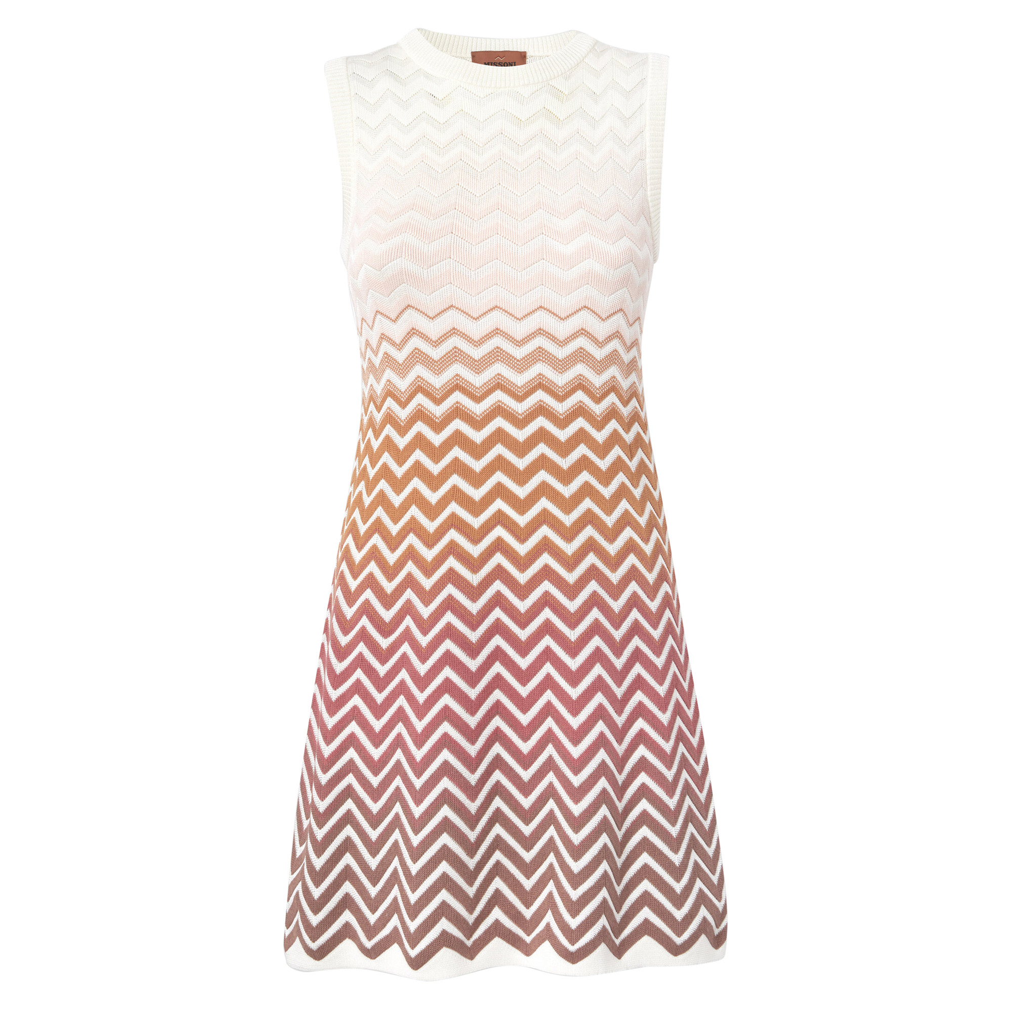 Sleeveless Degrade Mini Dress
