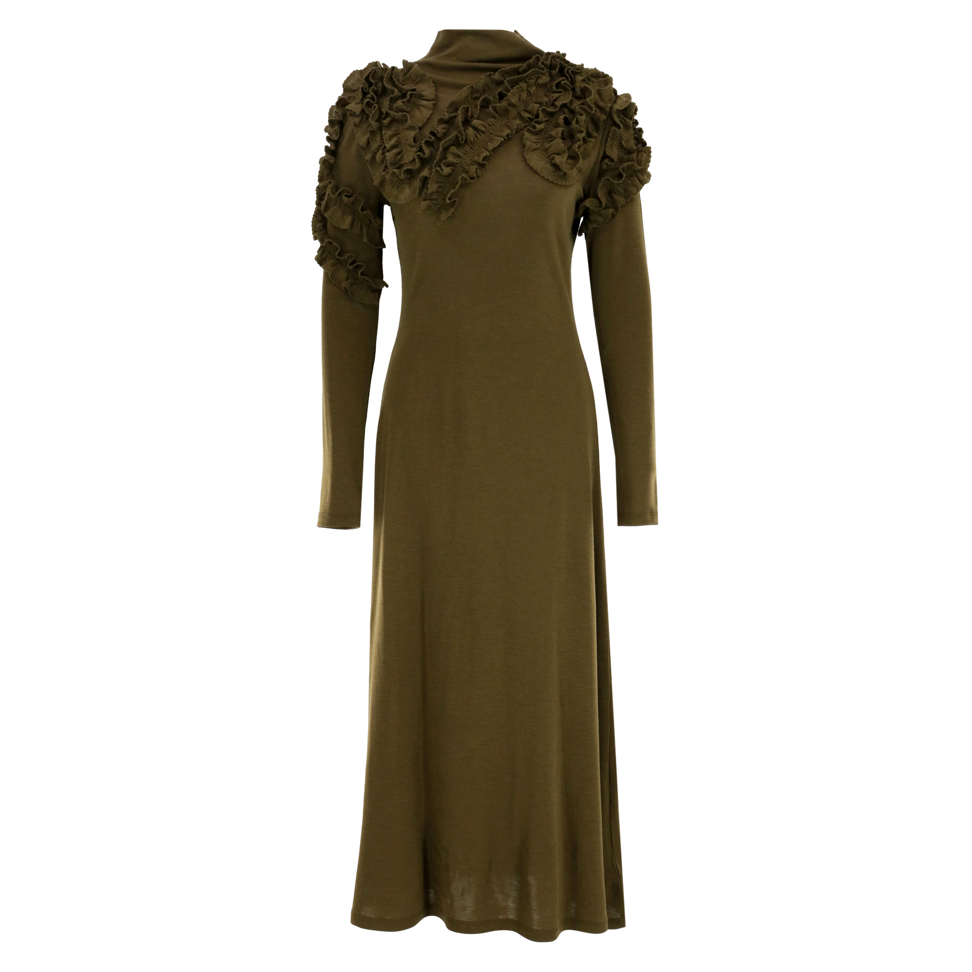 Solene Long Sleeve Jersey Dress
