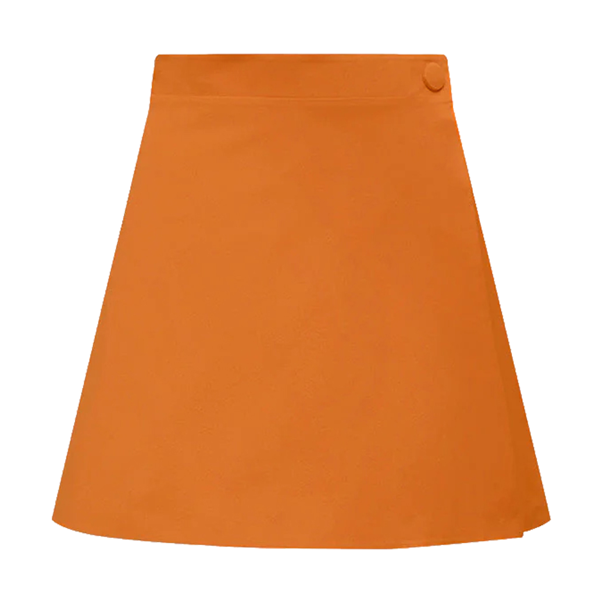 Pliegue Cotton Mini Skirt