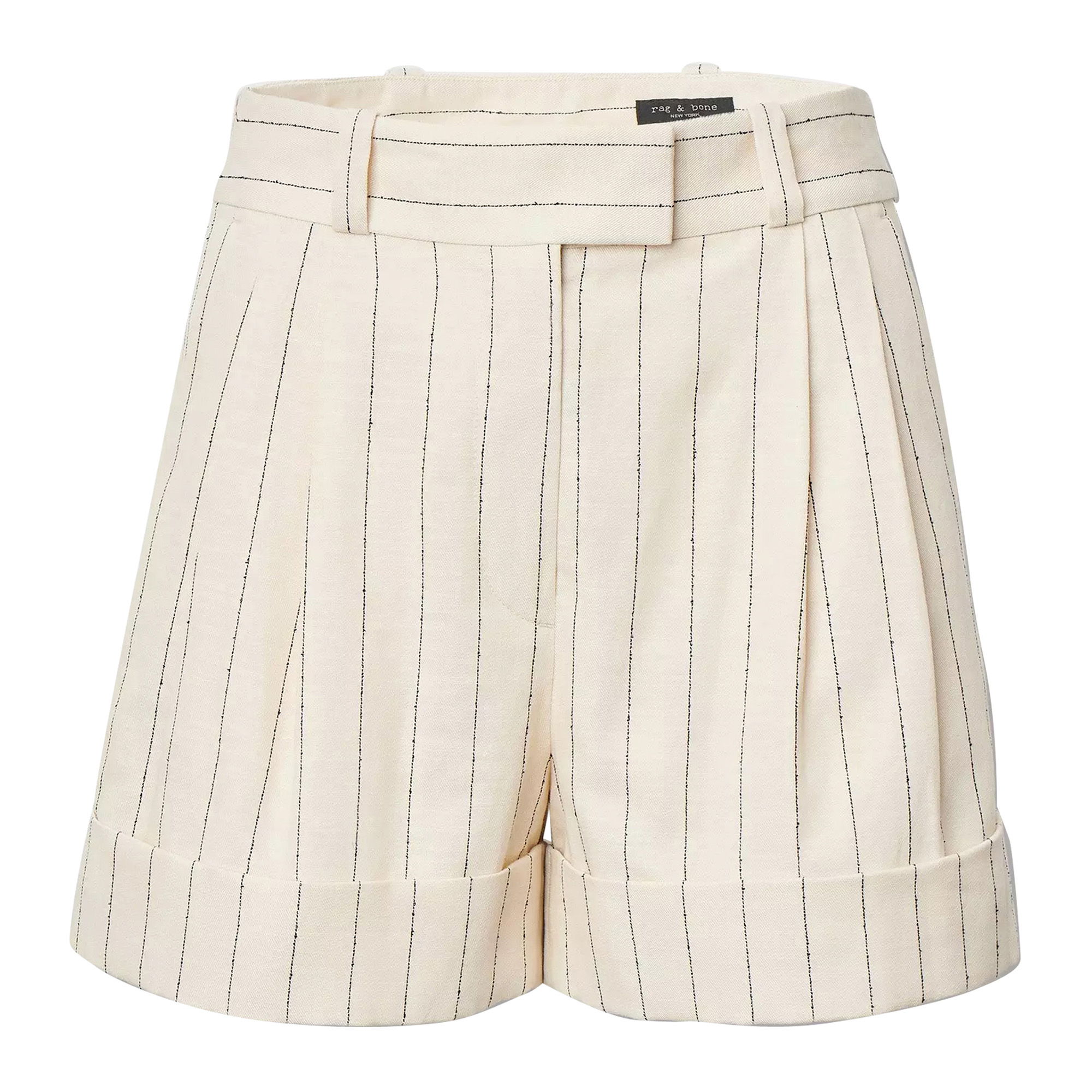 Neila Striped High-Rise Short