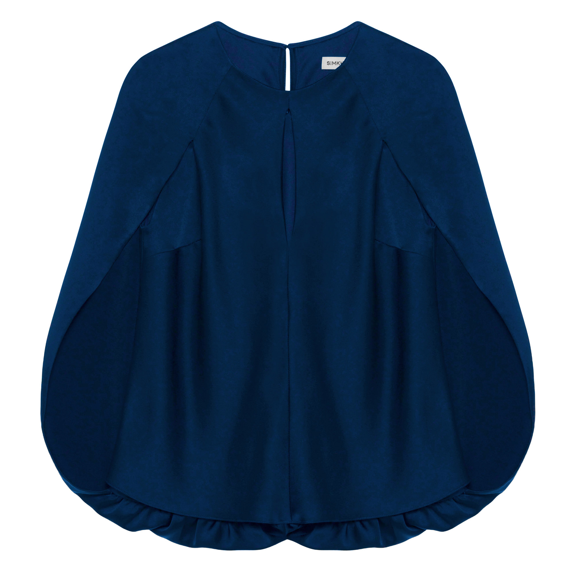 Lauren Satin Cape Top