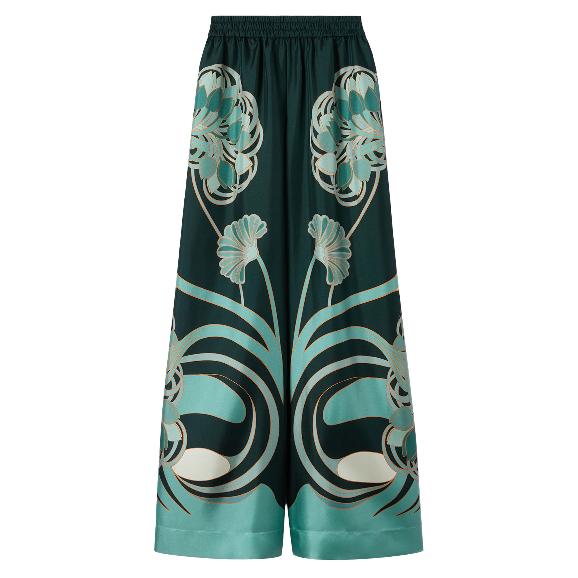 Silk Palazzo Pants