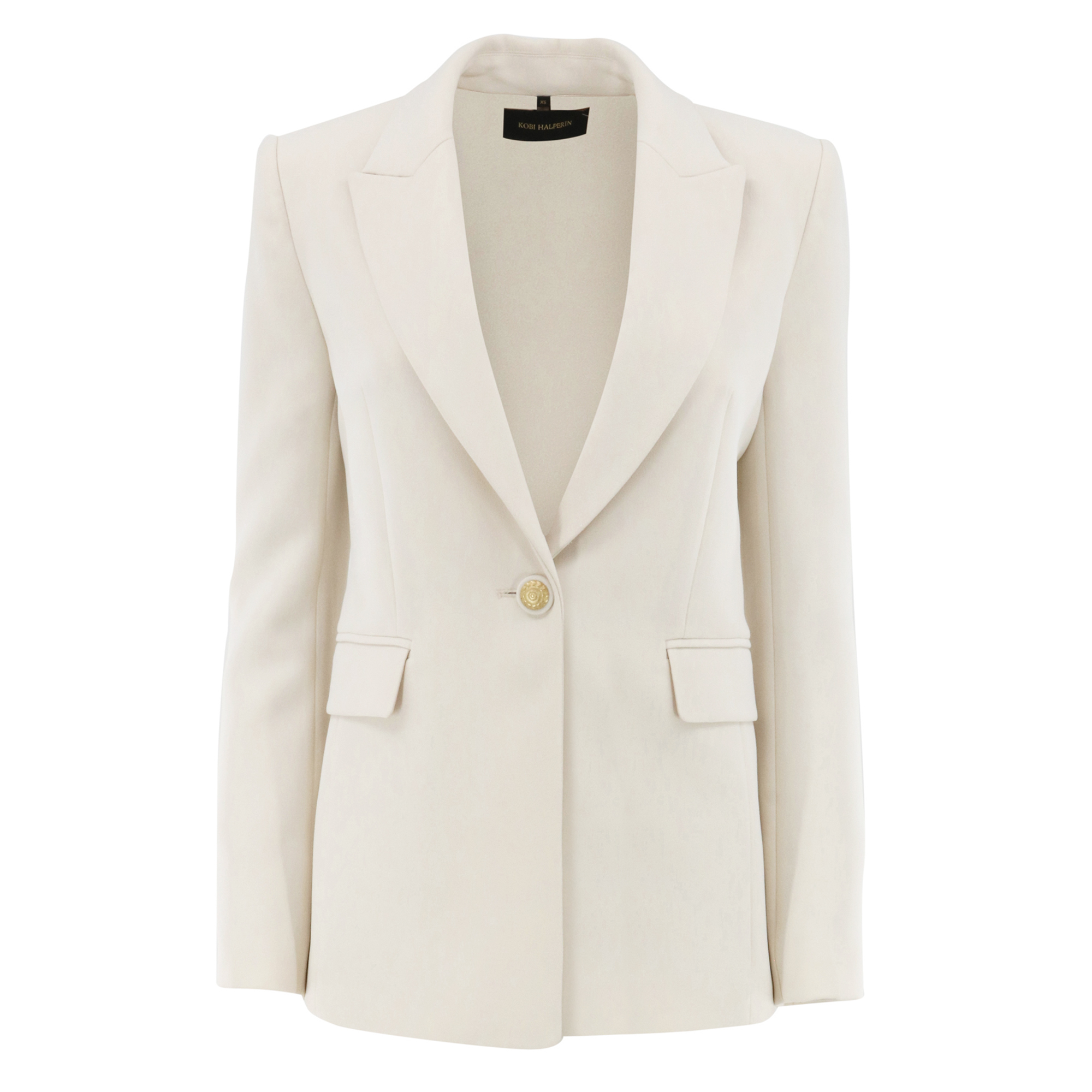 Rue Crepe One Button Jacket