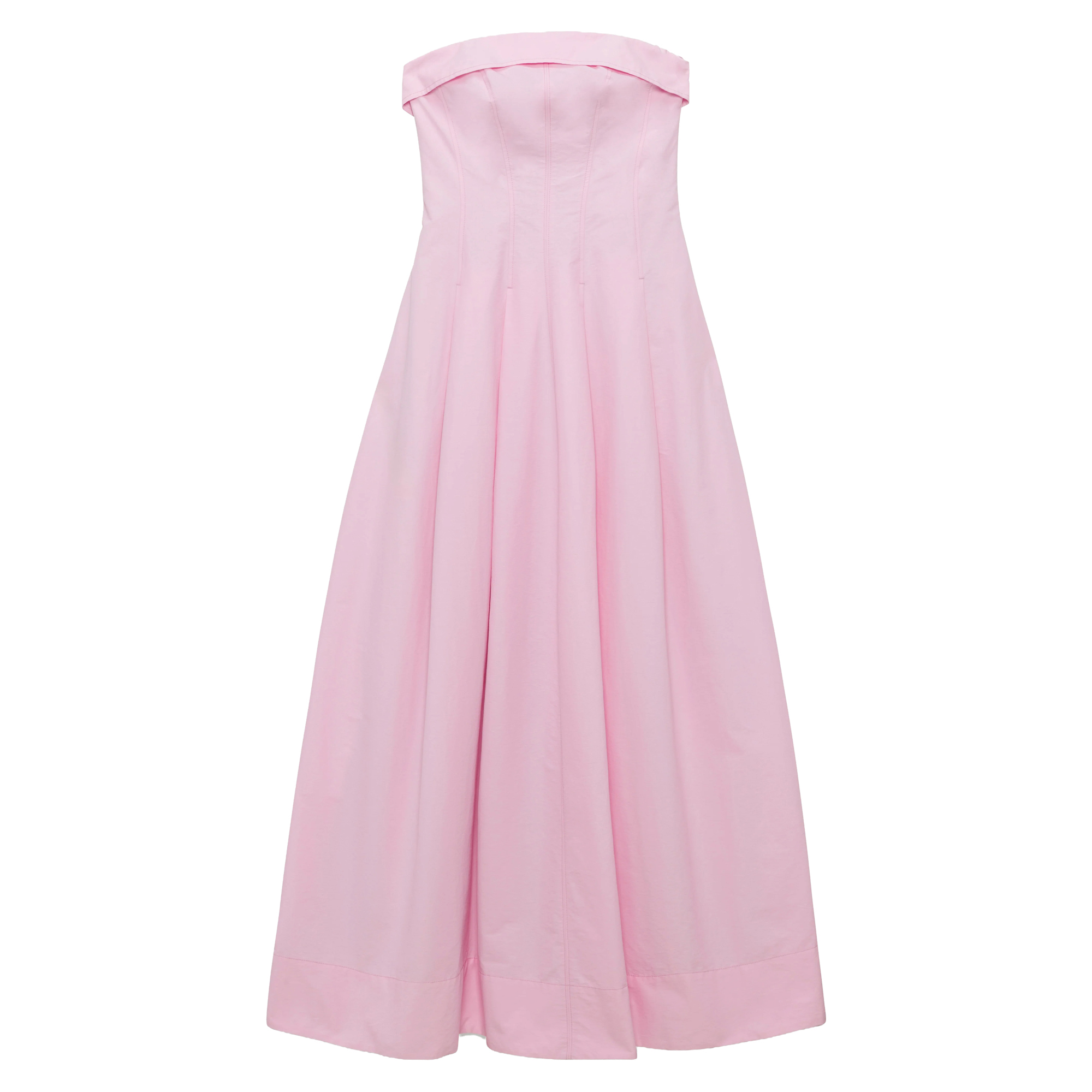 Avril Cotton Bustier Maxi Dress