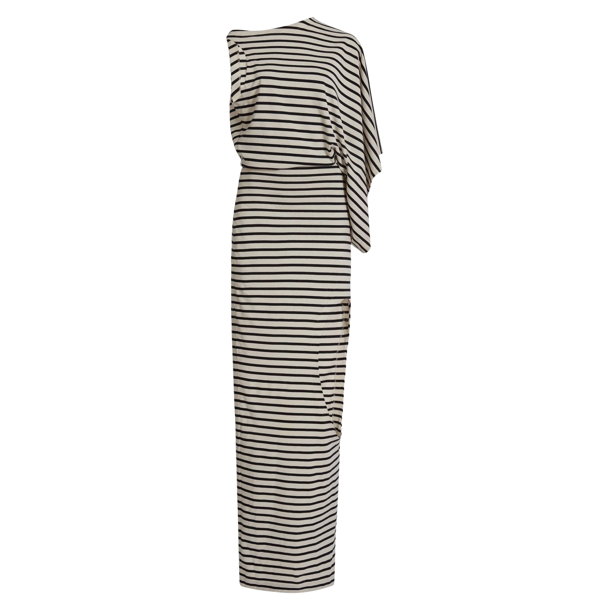 Asymmetric Maxi Dress With Cut Out Details